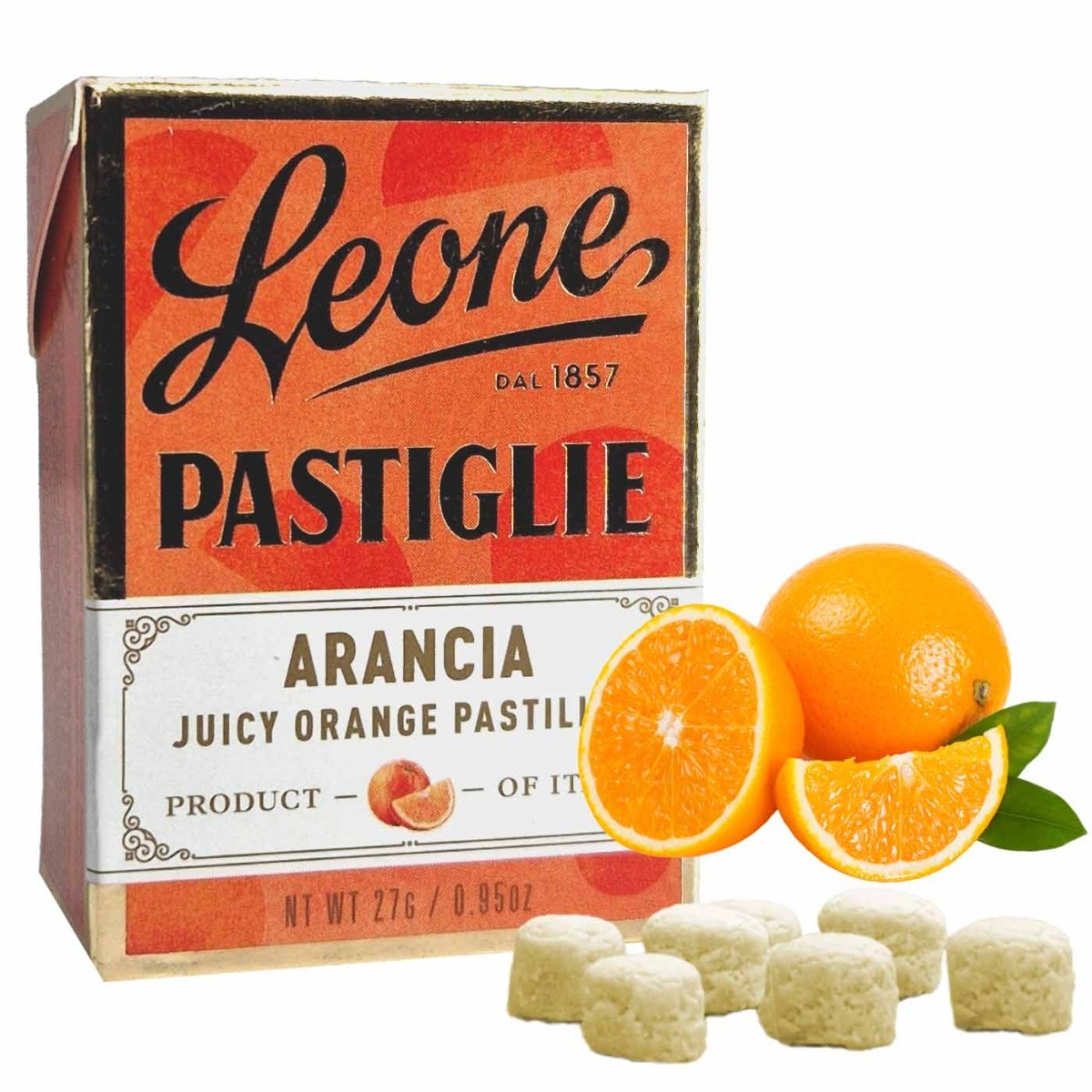 Leone Pastiglie Arancia 27g - italienisch - einkaufen.de