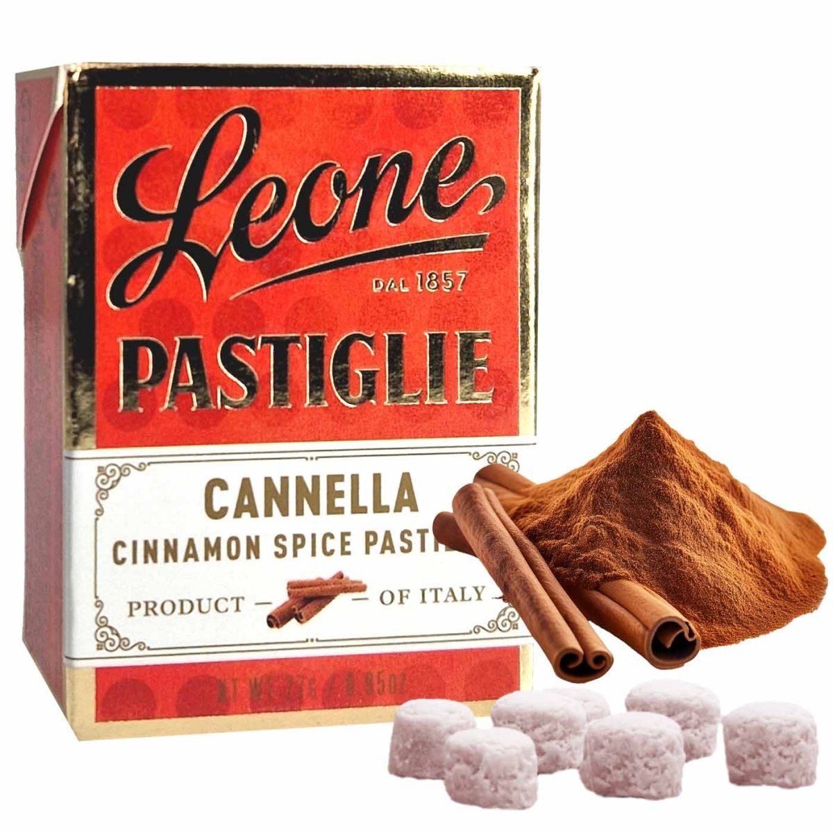 Leone Pastiglie Cannella 27g - italienisch - einkaufen.de