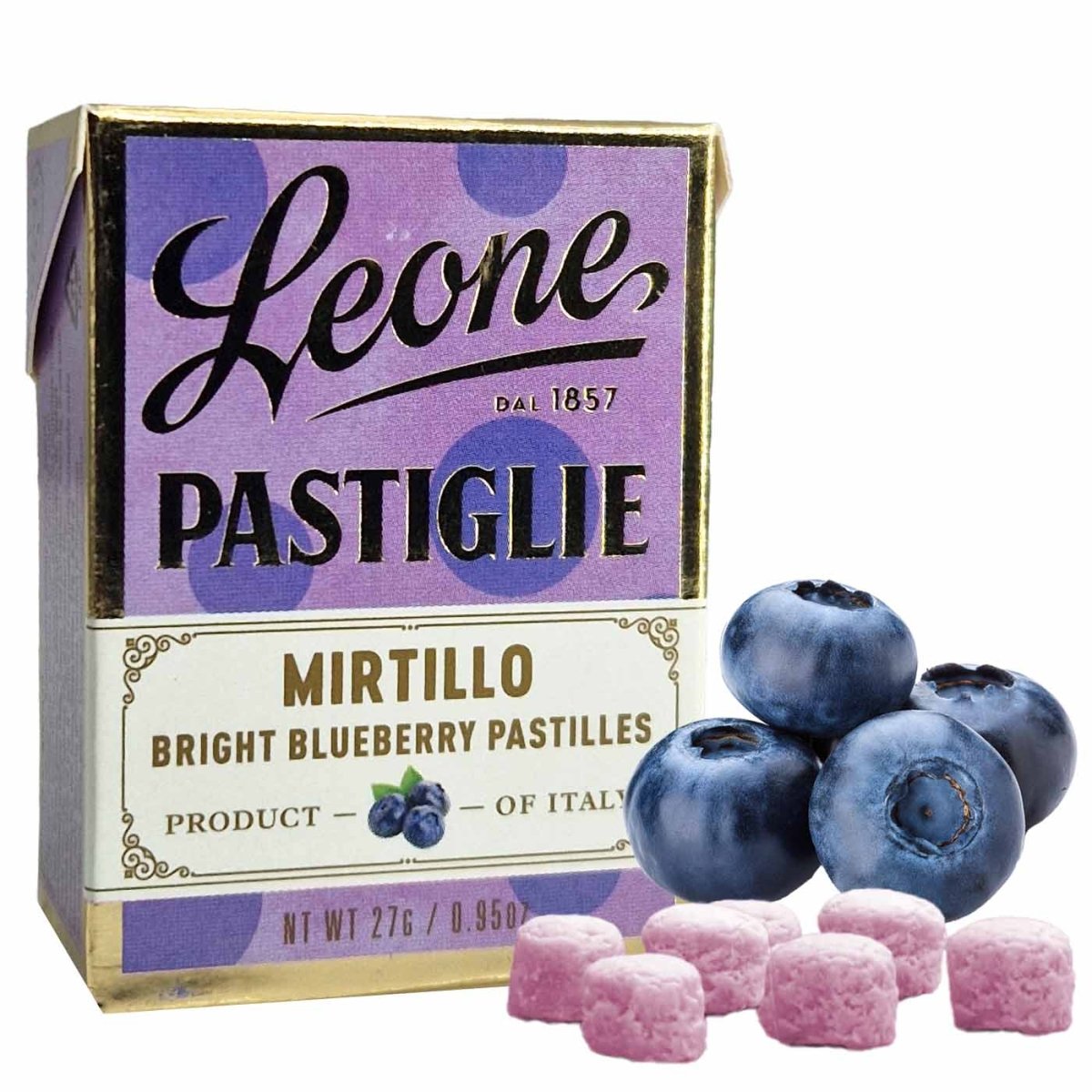 Leone Pastiglie Mirtillo 27g - italienisch - einkaufen.de
