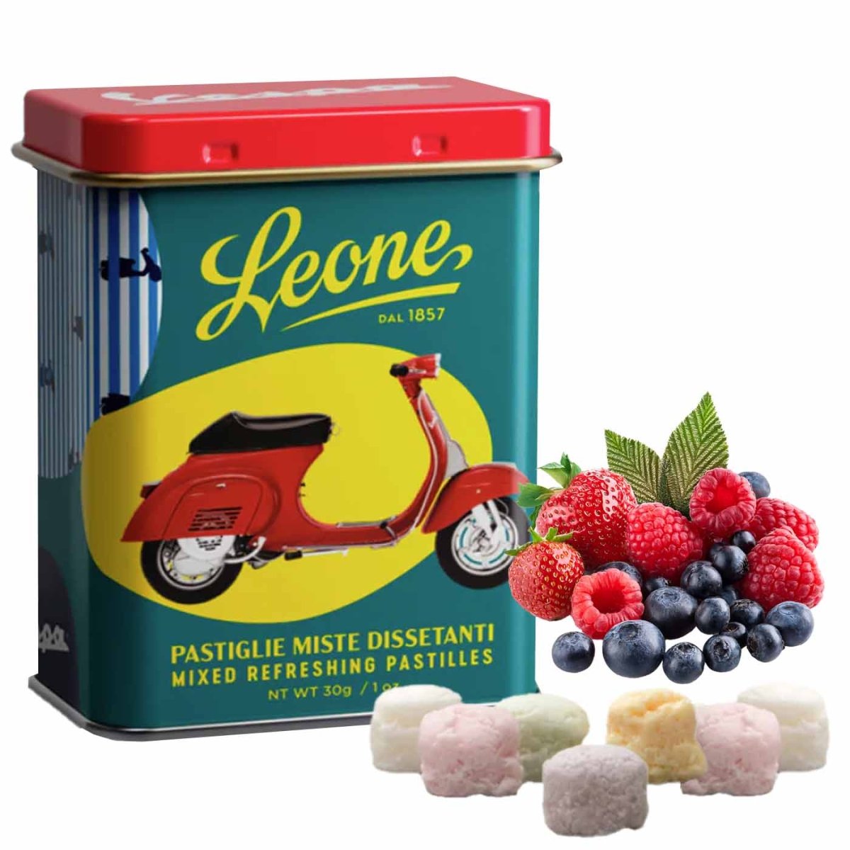 Leone Pastiglie Miste Dissetanti 30g - italienisch - einkaufen.de