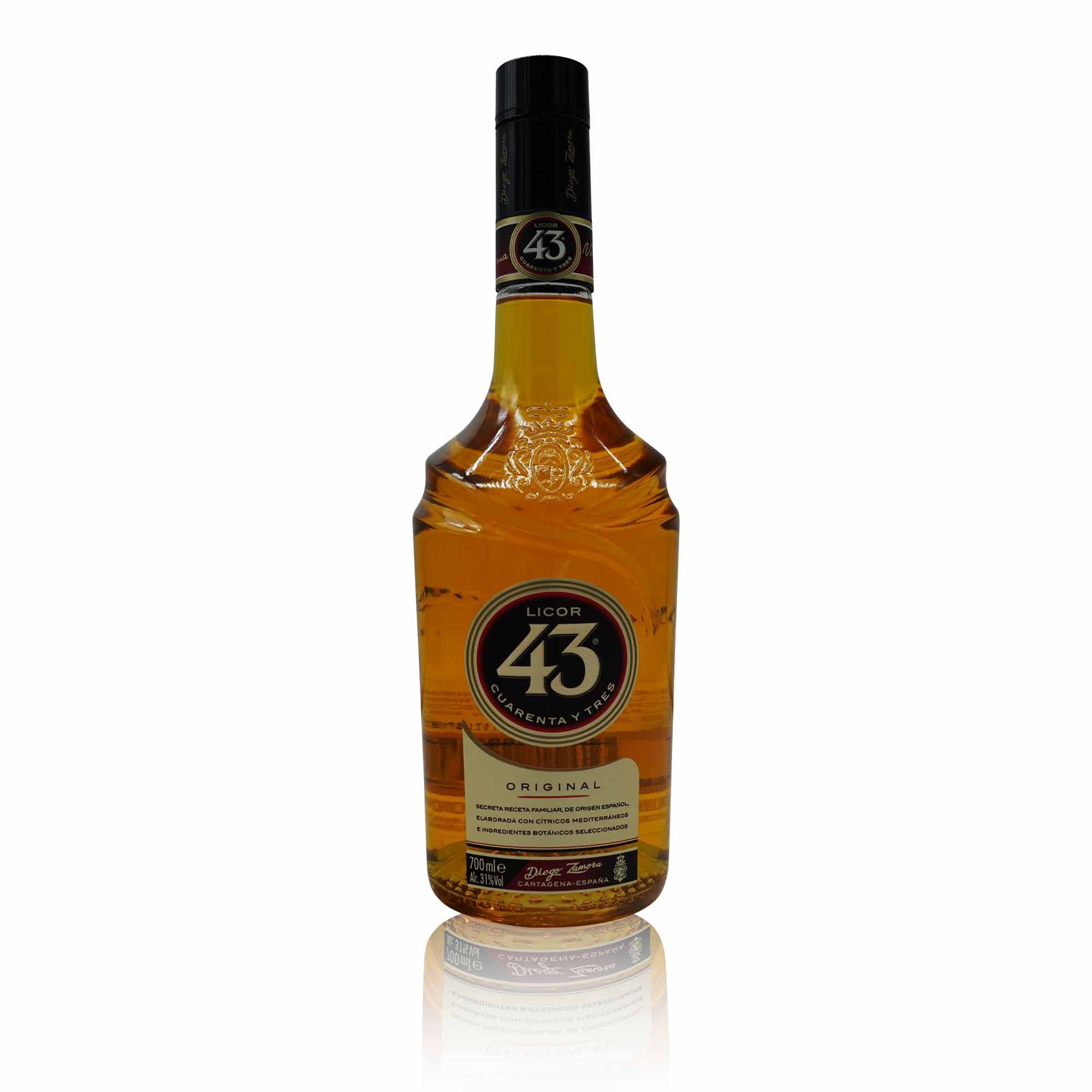 Liquore 43° CUARENTA Y TRES 0,70 l - 0,7l - italienisch - einkaufen.de