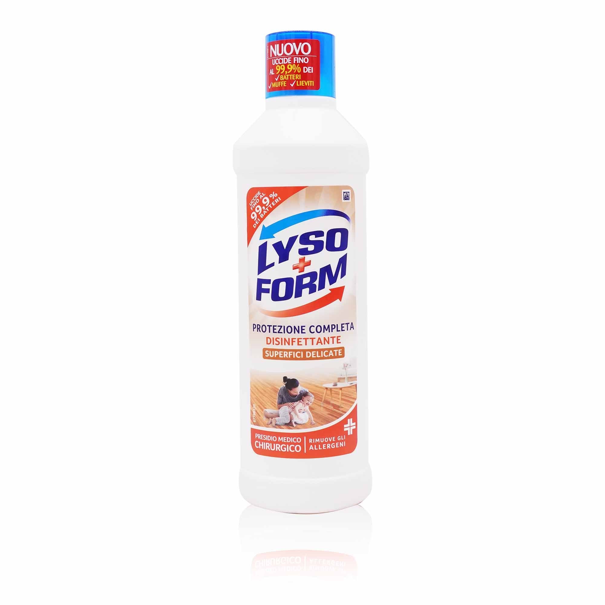 LYSO FORM Disinfettante superfici delicate – Reinigungs - Desinfektionsmittel - 0,9l - italienisch - einkaufen.de