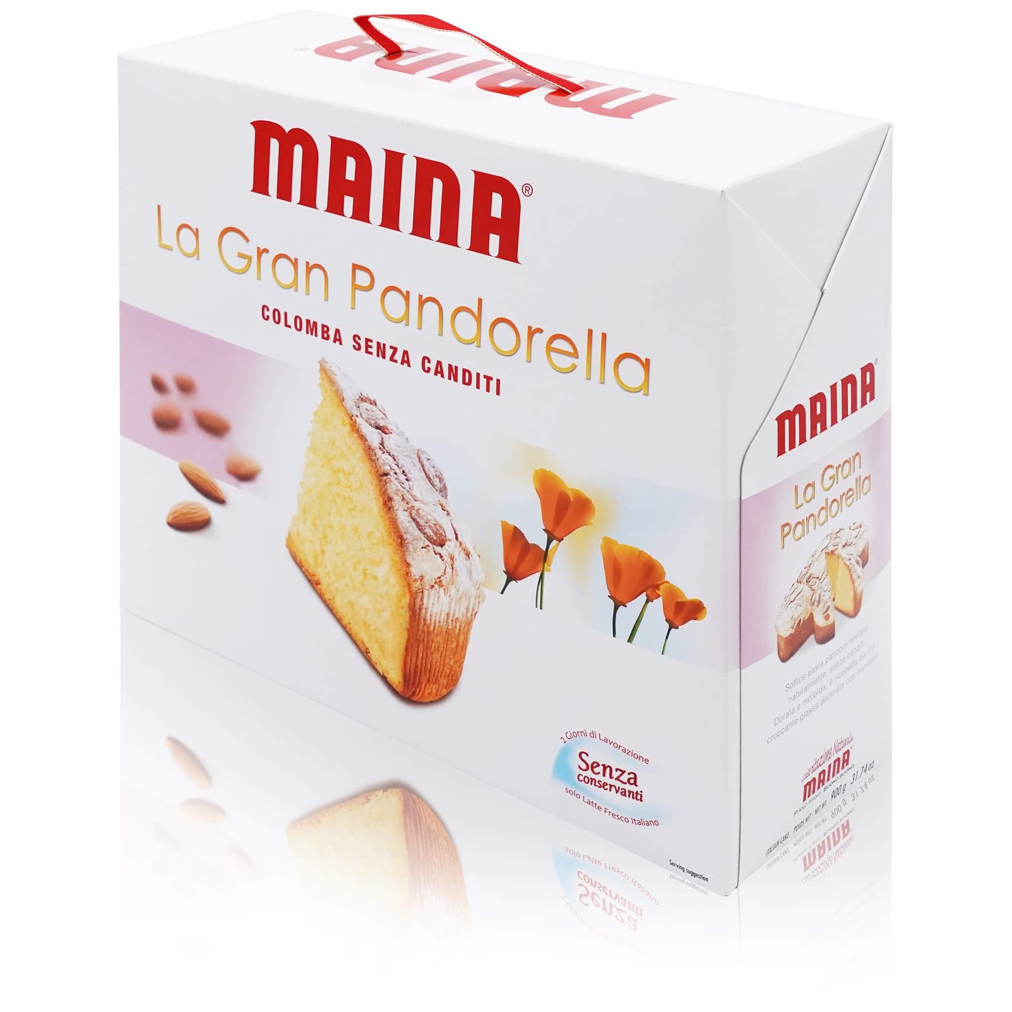 MAINA Colomba Pandorella – Osterkuchen ungefüllt - 0,9kg - italienisch-einkaufen.de