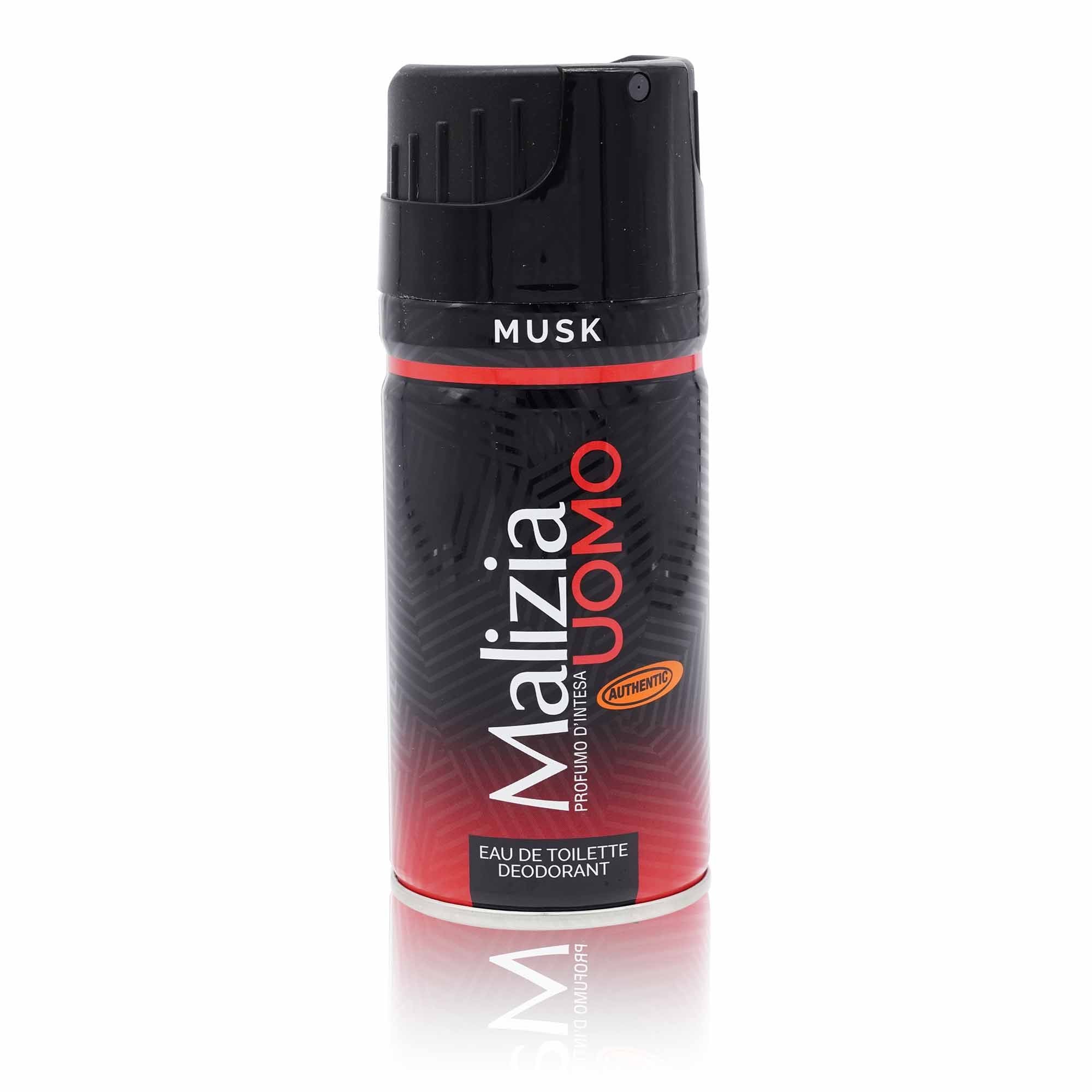 MALIZIA Deo Uomo Musk – Herren - Deo Musk - 0,150l - italienisch - einkaufen.de