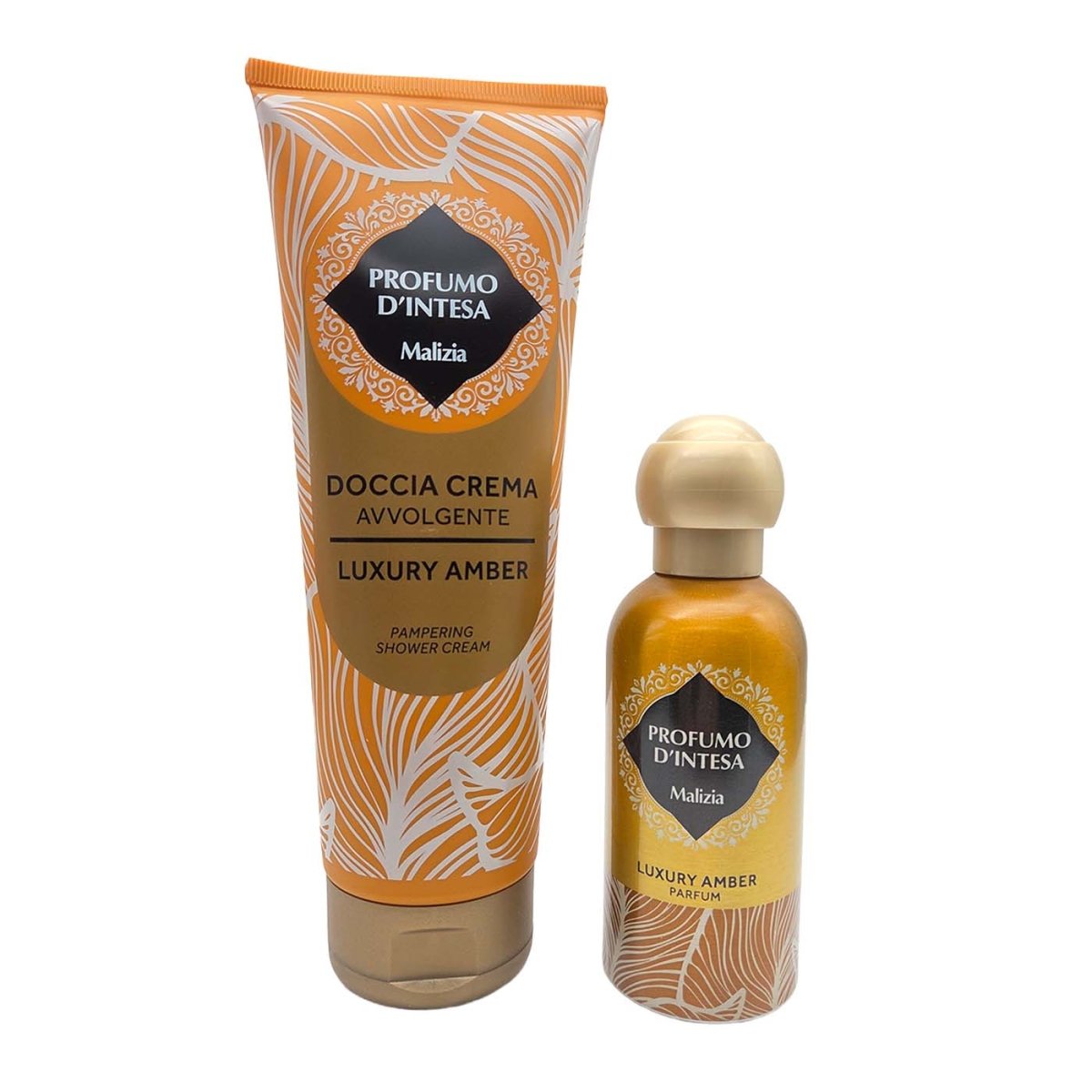 Malizia Profumo d’Intesa Malizia Luxury Amber doccia crema 250ml + profumo 100ml Set - italienisch - einkaufen.de