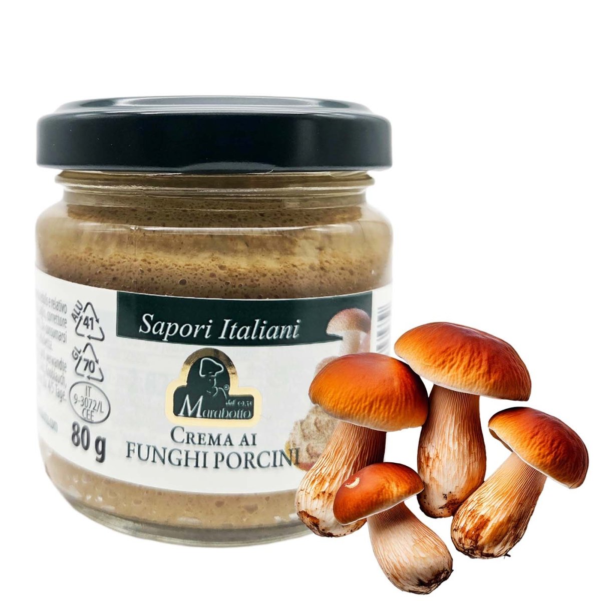Marabotto Crema ai Funghi Porcini 80g - italienisch - einkaufen.de