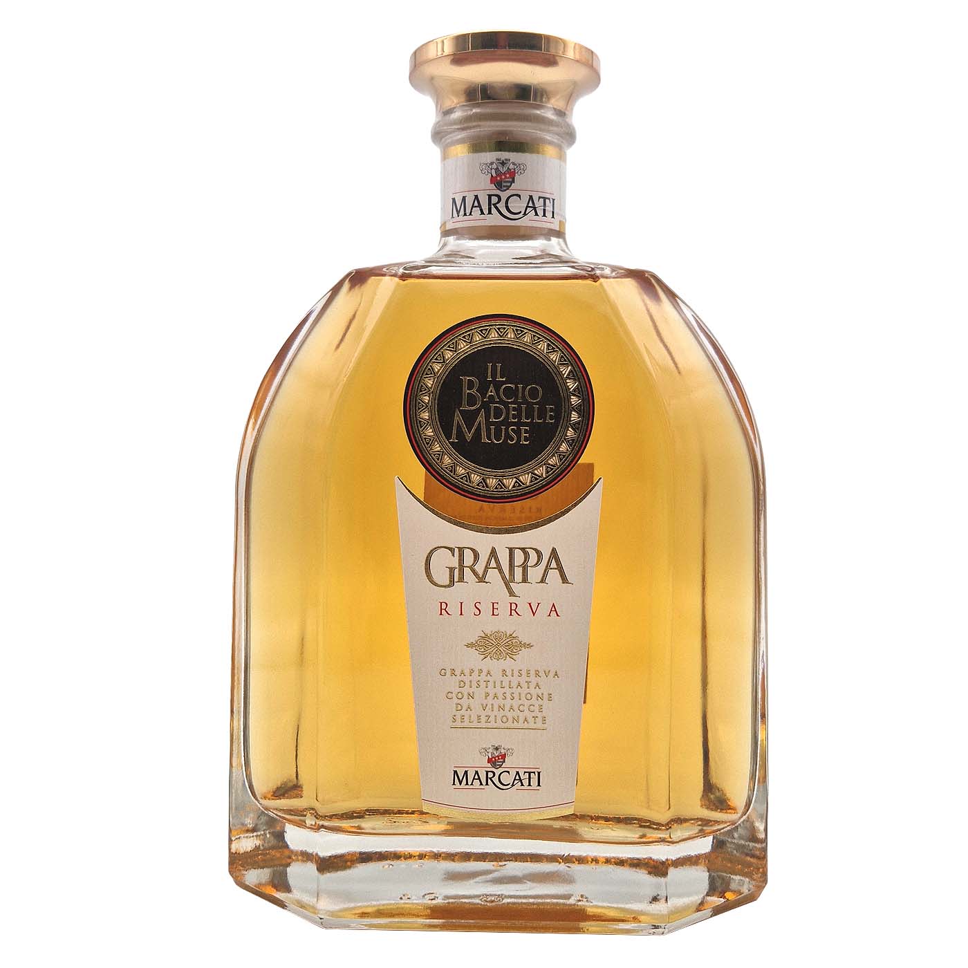 MARCATI Bacio delle Muse Grappa Riserva - Grappa Riserva - 0.7l - italienisch - einkaufen.de