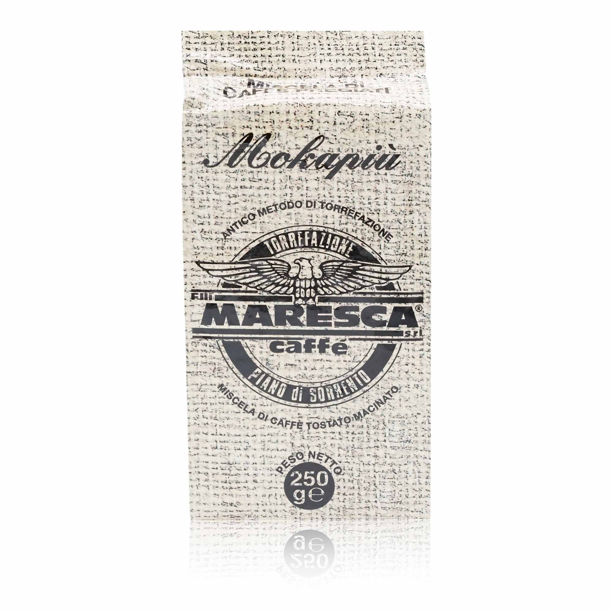 MARESCA Caffè Mokapiù macinato – Kaffee Mokapiù gemahlen - 0,250kg - italienisch - einkaufen.de