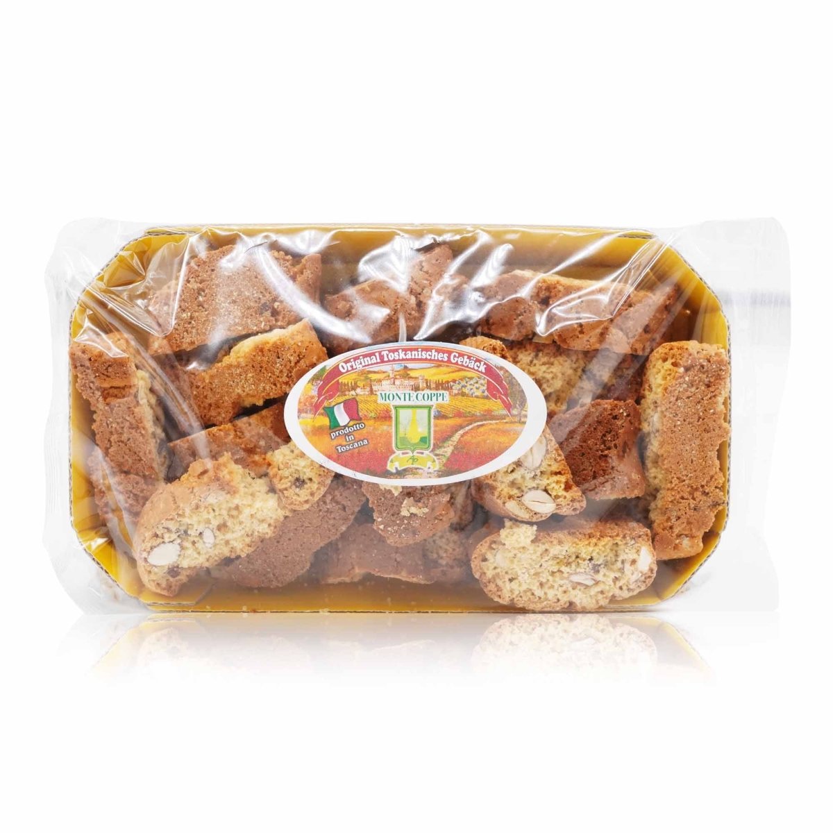MONTE COPPE Cantuccini alla mandorla – Cantuccini mit Mandeln - 0,200kg - italienisch - einkaufen.de