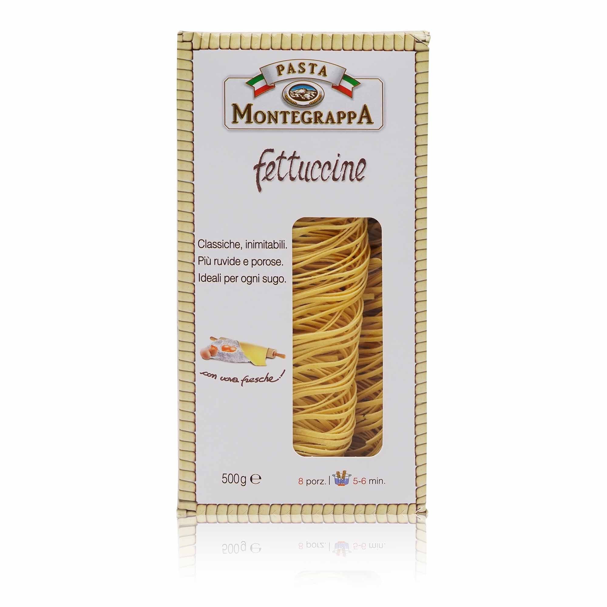 MONTEGRAPPA Fettuccine all'uovo – Fettuccine mit Ei - 0,5kg - italienisch - einkaufen.de