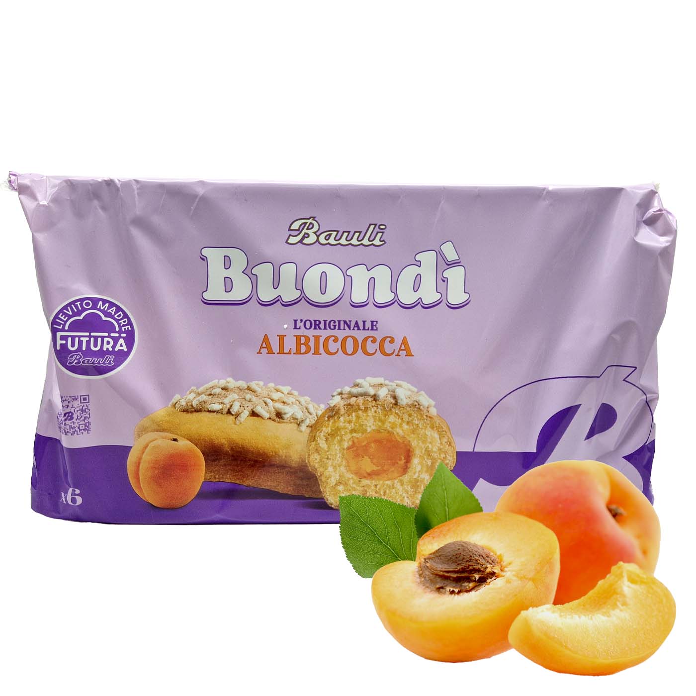 MOTTA Buondì Albicocca – Hefeküchlein mit Aprikose Buondì - 0,258kg - italienisch - einkaufen.de