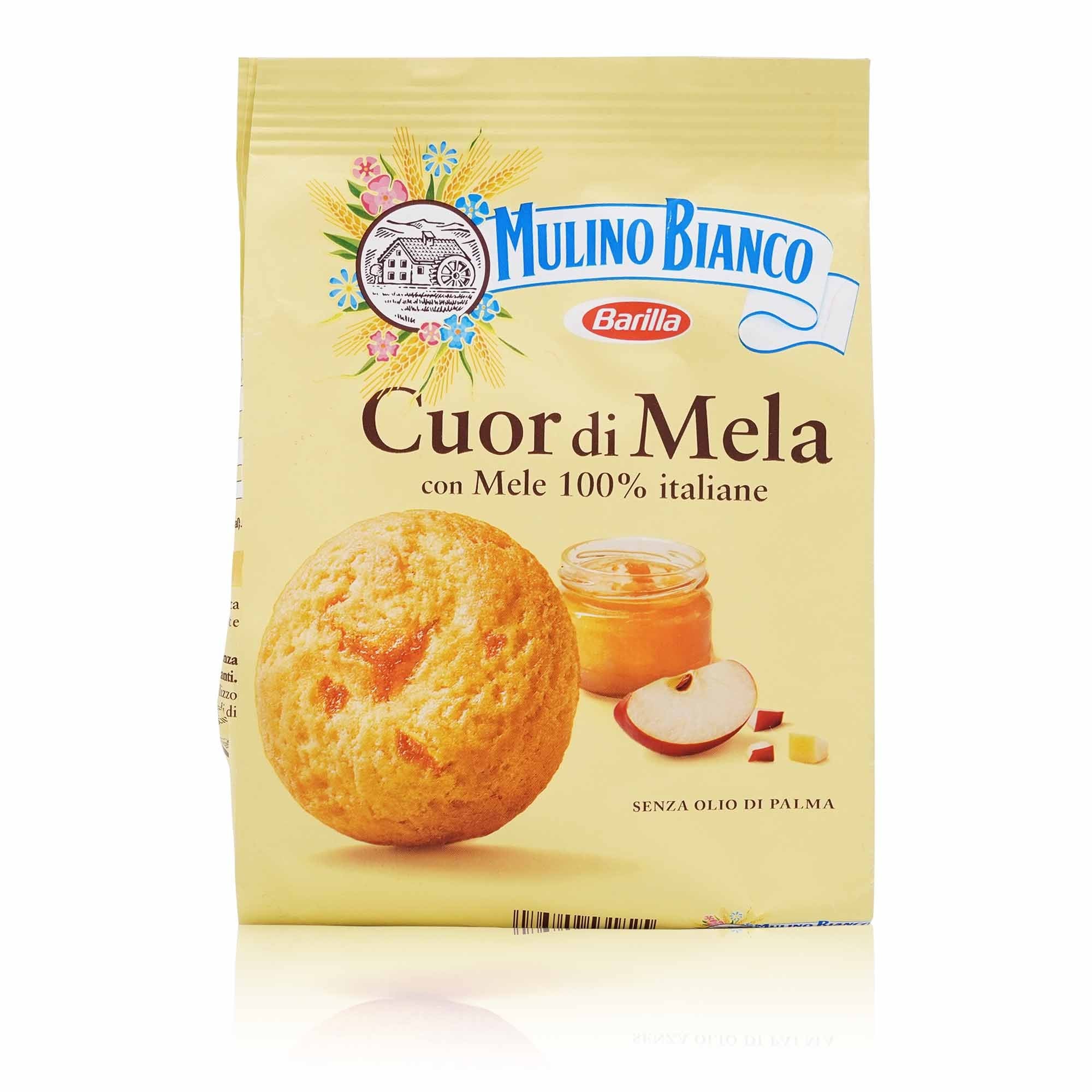 MULINO BIANCO Biscotti Cuor di Mela – Kekse mit Apfel Cuor di Mela - 0,300kg - italienisch-einkaufen.de