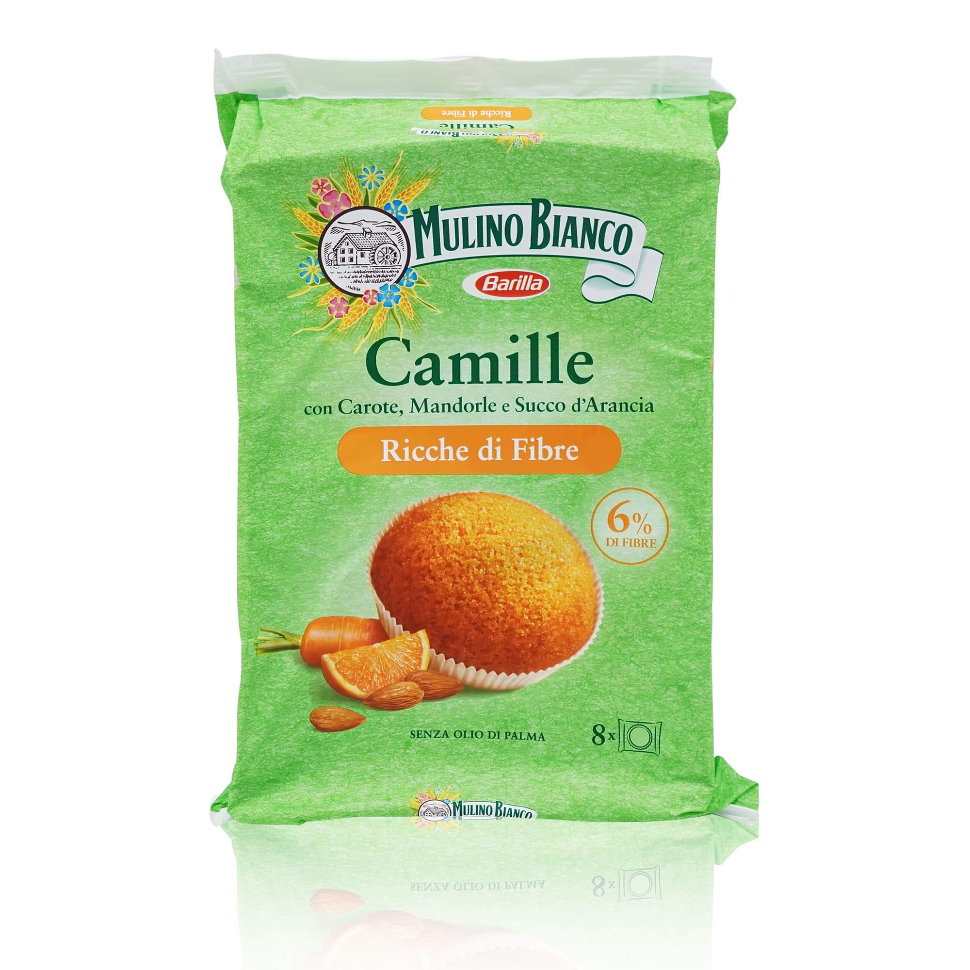 MULINO BIANCO Camille – Karottenküchlein mit Mandeln - 0,304kg - italienisch - einkaufen.de