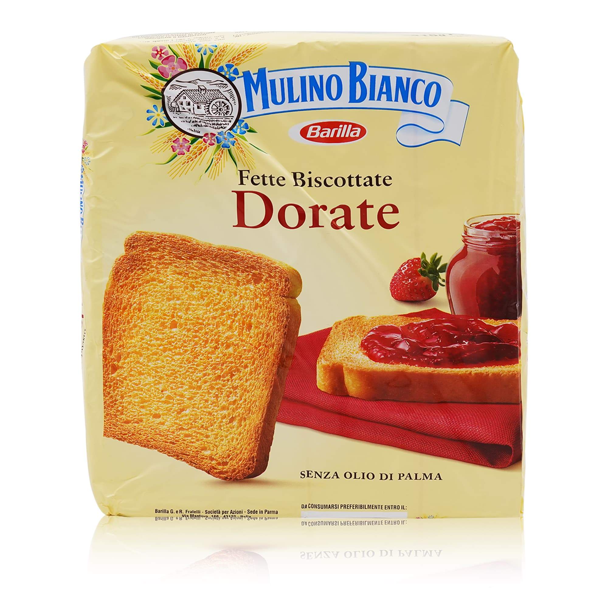 MULINO BIANCO Fette Biscottate Dorate – Zwieback - 0,315kg - italienisch - einkaufen.de