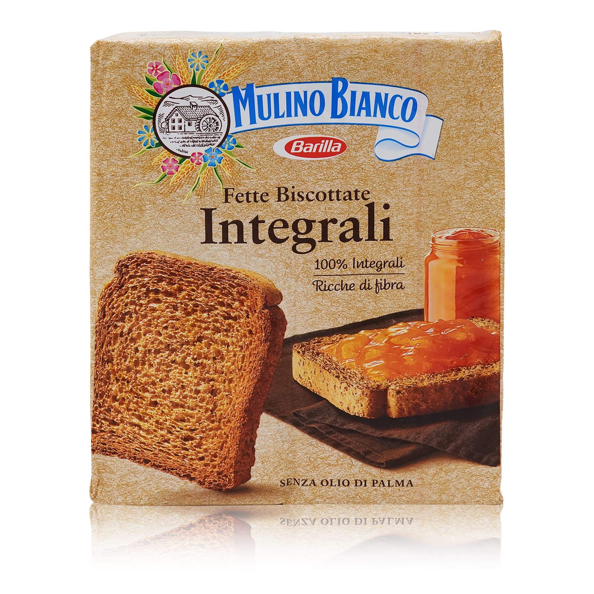 MULINO BIANCO Fette biscottate integrali – Vollkornzwieback - 0,315kg - italienisch - einkaufen.de