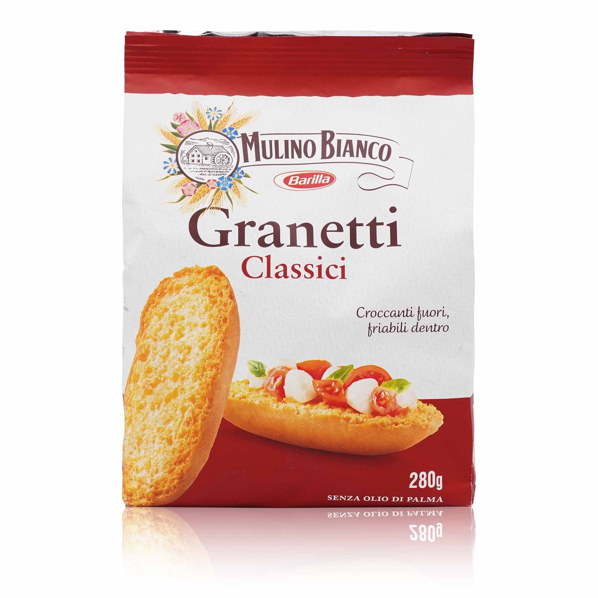 MULINO BIANCO Granetti Classici – Hartkekse klassisch - 0,280kg - italienisch-einkaufen.de