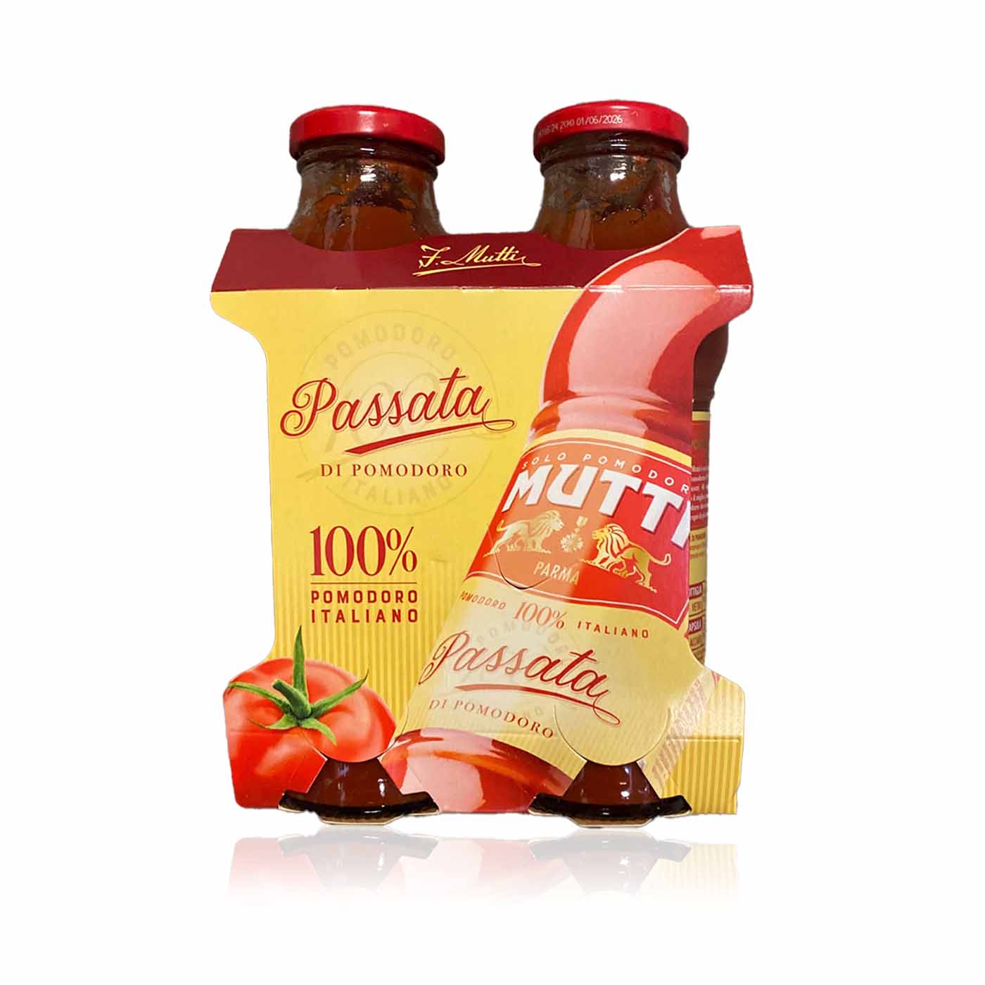 MUTTI - Passata Di Pomodoro - Tomatensauce - 2x0,4kg - italienisch - einkaufen.de