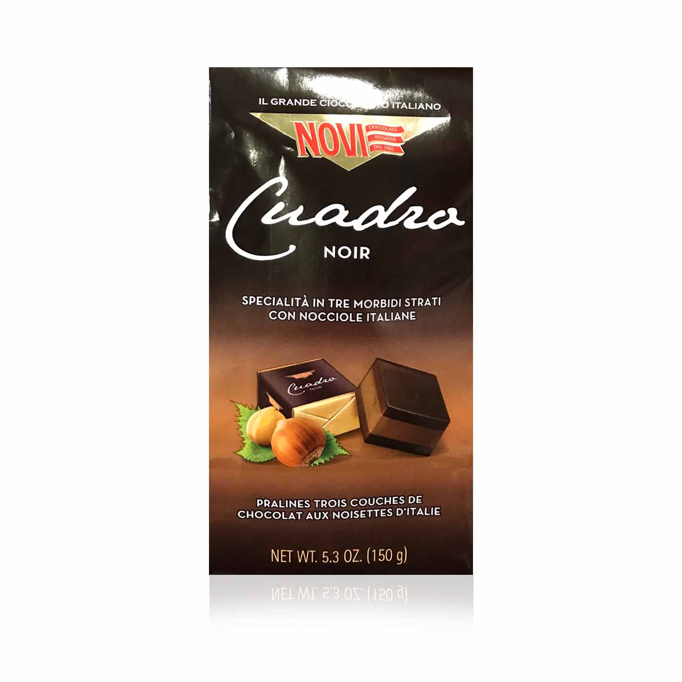 NOVI Cuadro Noir - Zarbitterpraline - 0,150kg - italienisch - einkaufen.de