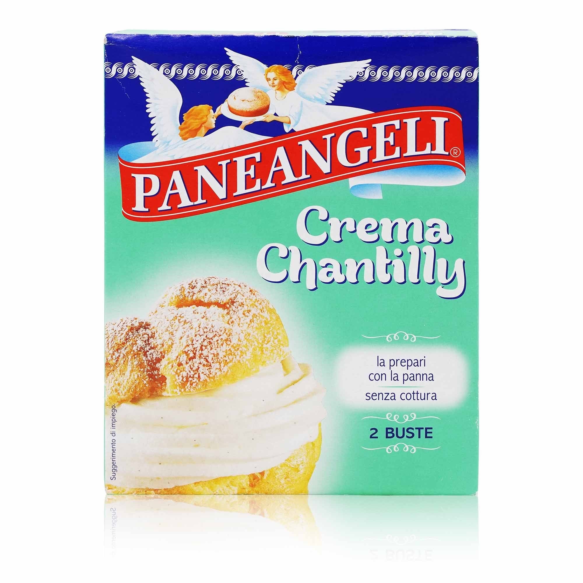 PANEANGELI Crema Chantilly polvere – Fertigcreme Chantilly Pulver - 0,080kg - italienisch-einkaufen.de