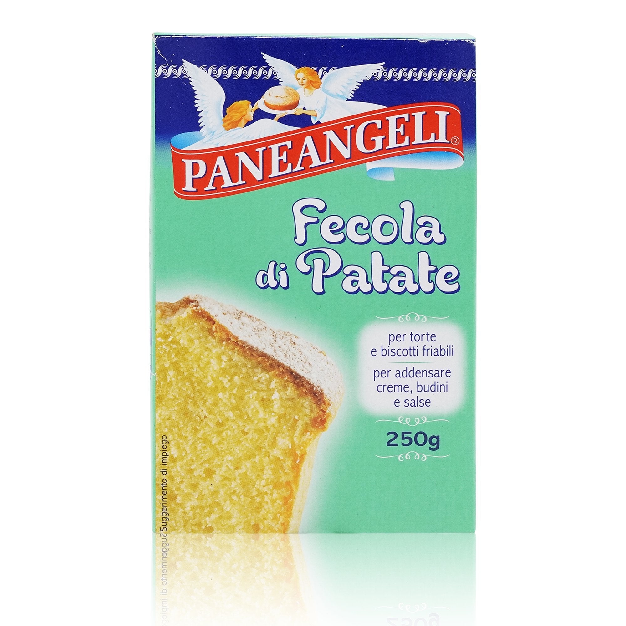 PANEANGELI Fecola di Patate per dolci – Kartoffelstärke für Kuchen - 0,250kg - italienisch - einkaufen.de