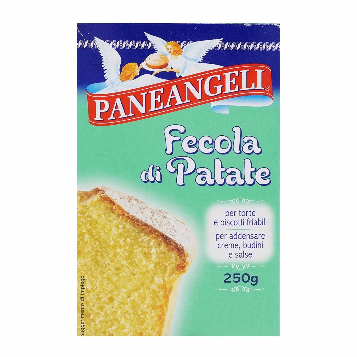 PANEANGELI Fecola di Patate per dolci – Kartoffelstärke für Kuchen - 0,250kg - italienisch - einkaufen.de