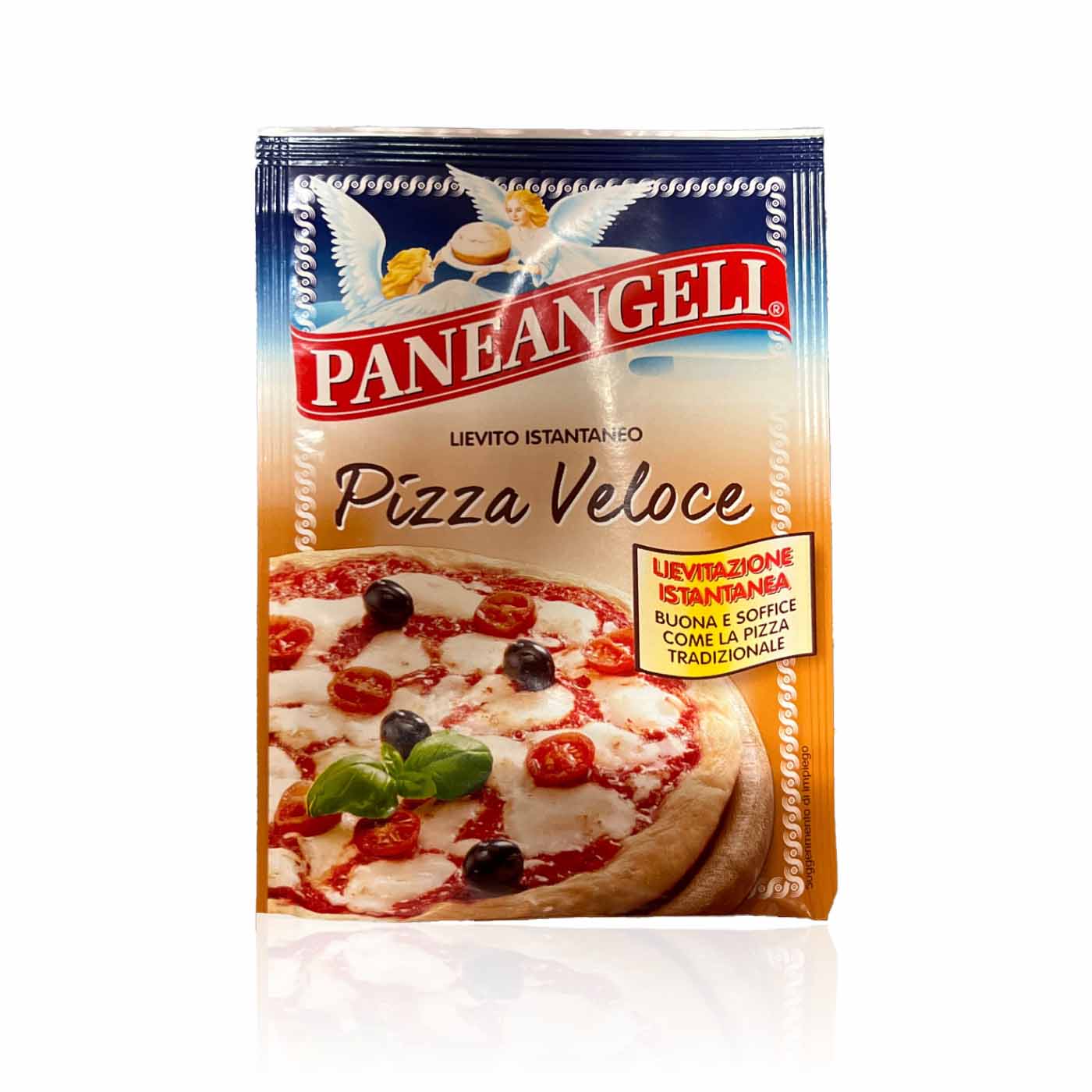 PANEANGELI Lievito istantaneo Pizza veloce - Trockenhefe für schnellen Pizzateig - 0,026kg - italienisch - einkaufen.de