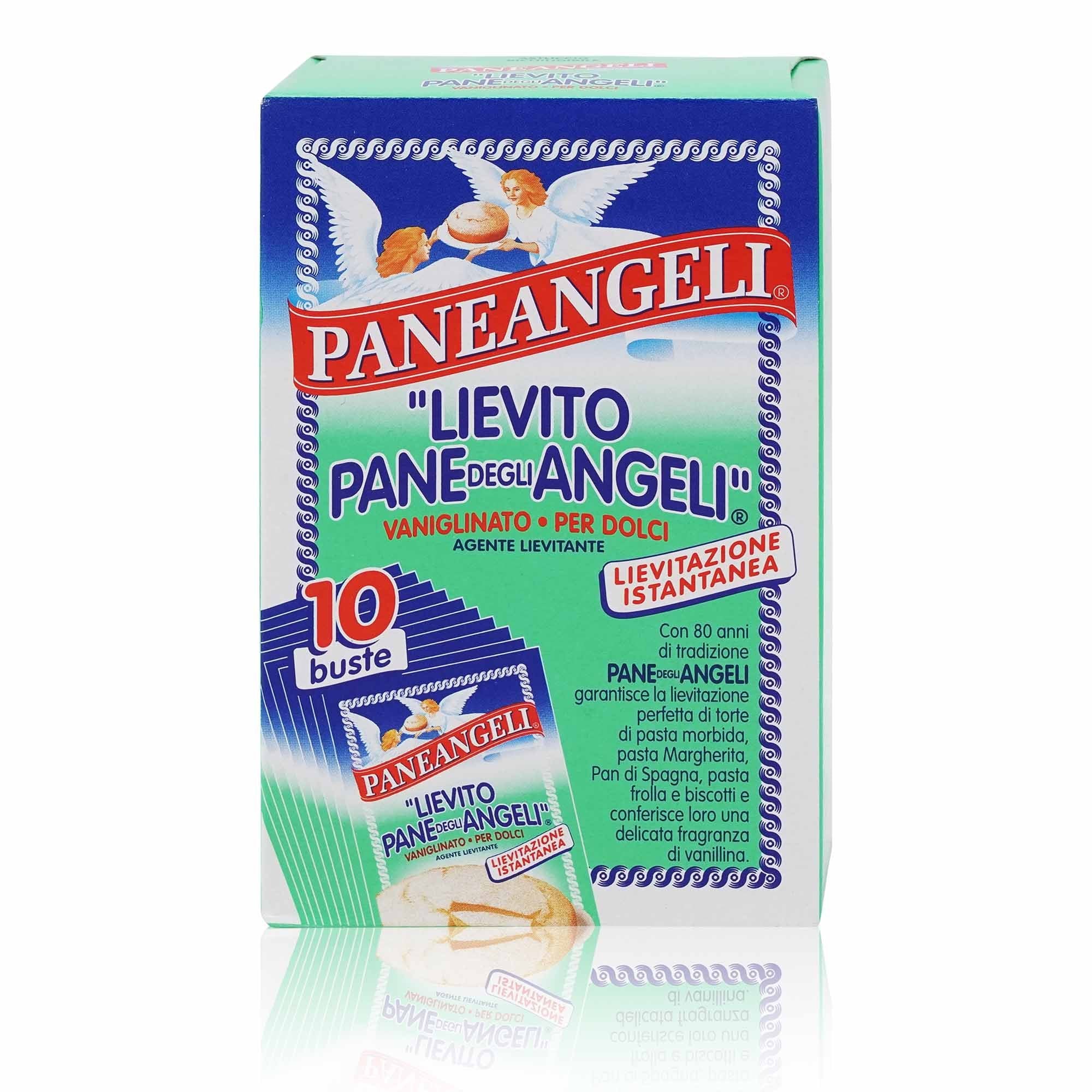 PANEANGELI Lievito per dolci 10 buste – Backpulver 10 Tütchen - 0,160kg - italienisch - einkaufen.de