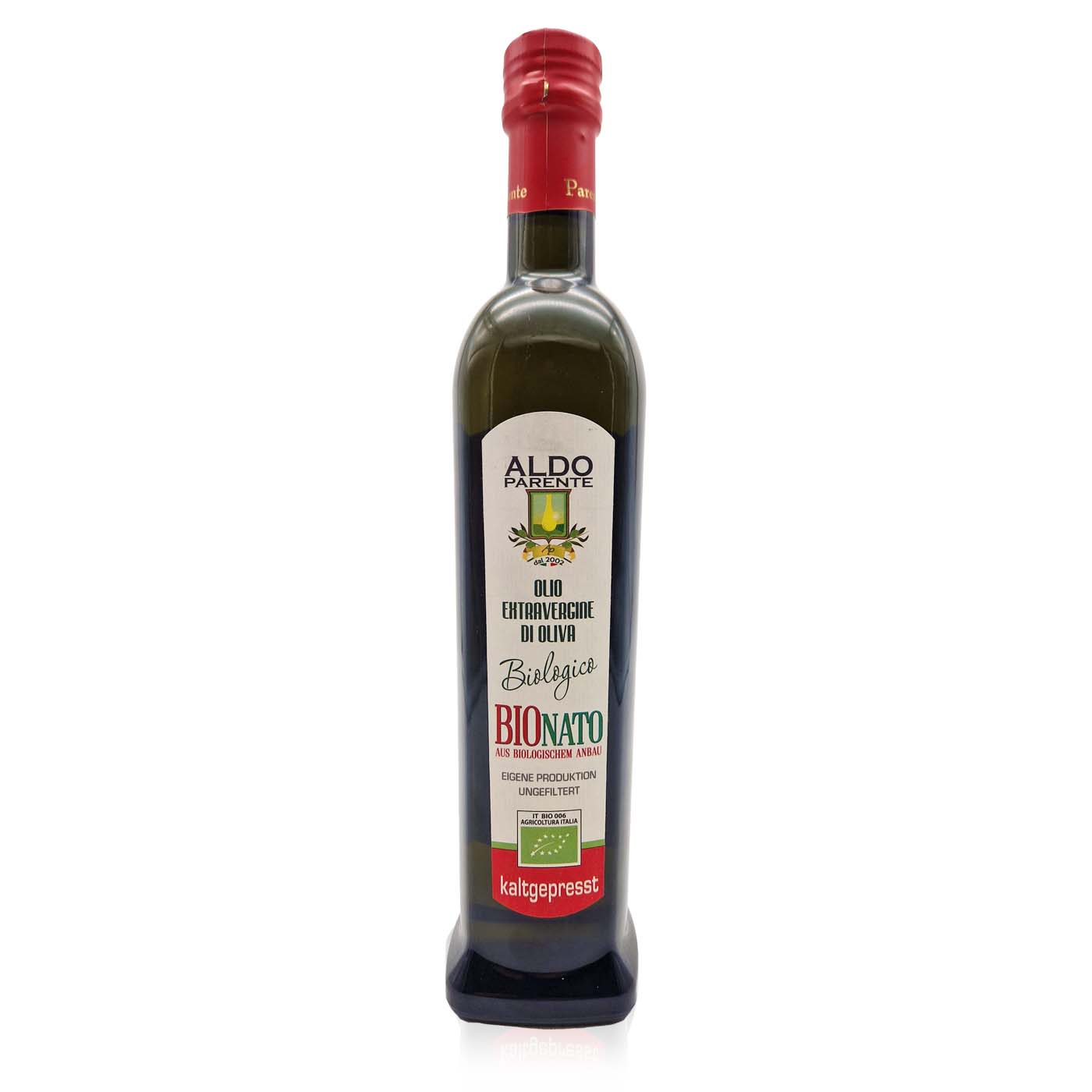 PARENTE natives Olivenöl BioNato kaltgepresst - 0,5l - italienisch - einkaufen.de