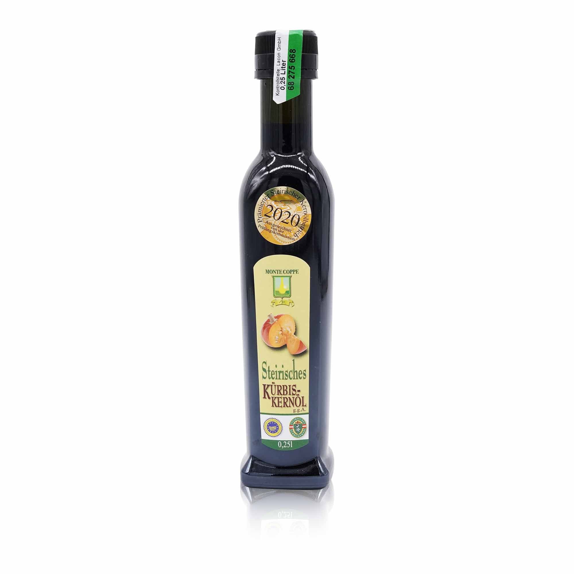 PARENTE Olio di semi di zucca – Kürbis - Kernöl - 0,250l - italienisch - einkaufen.de