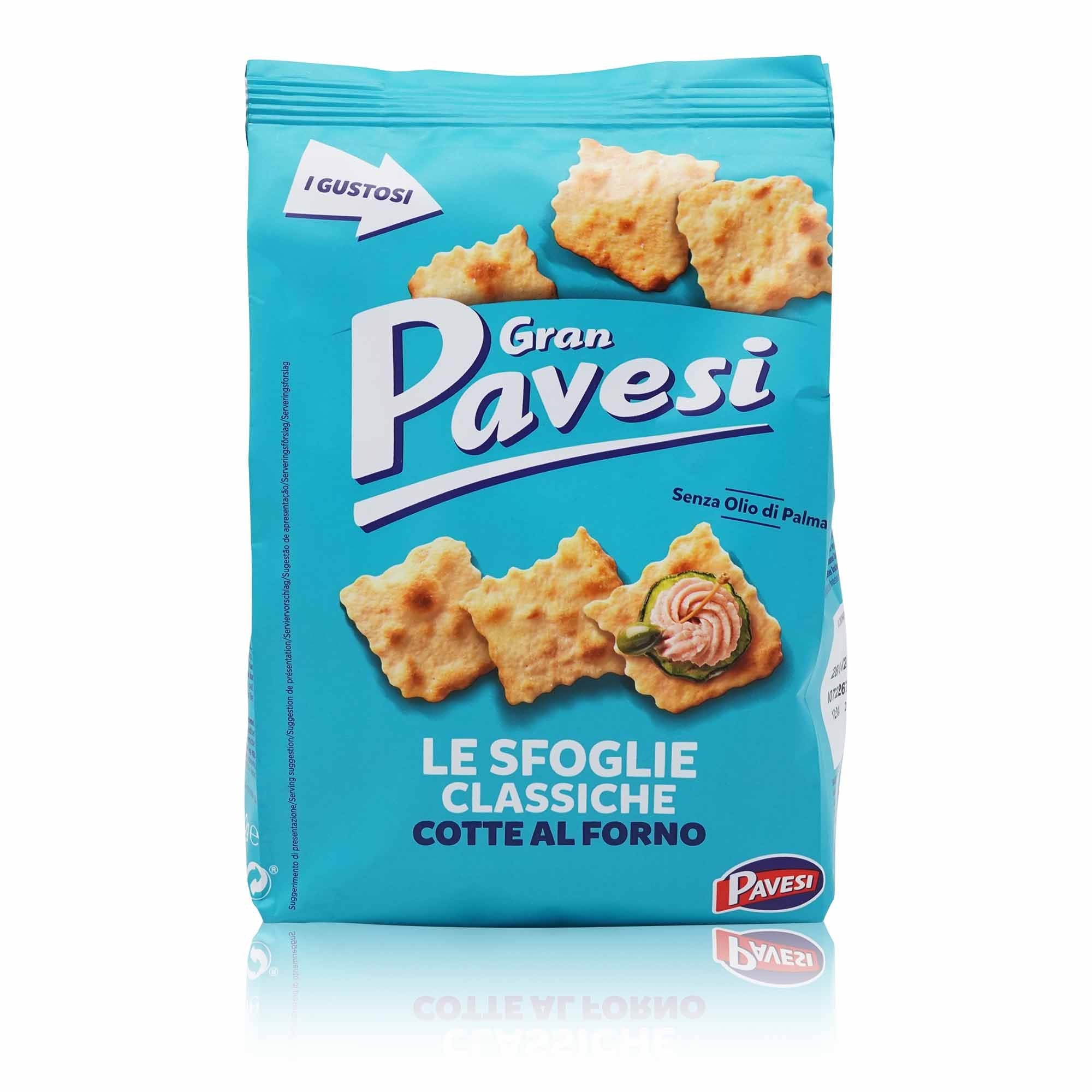 PAVESI Sfoglie classische – Kräcker klassisch - 0,180kg - italienisch-einkaufen.de