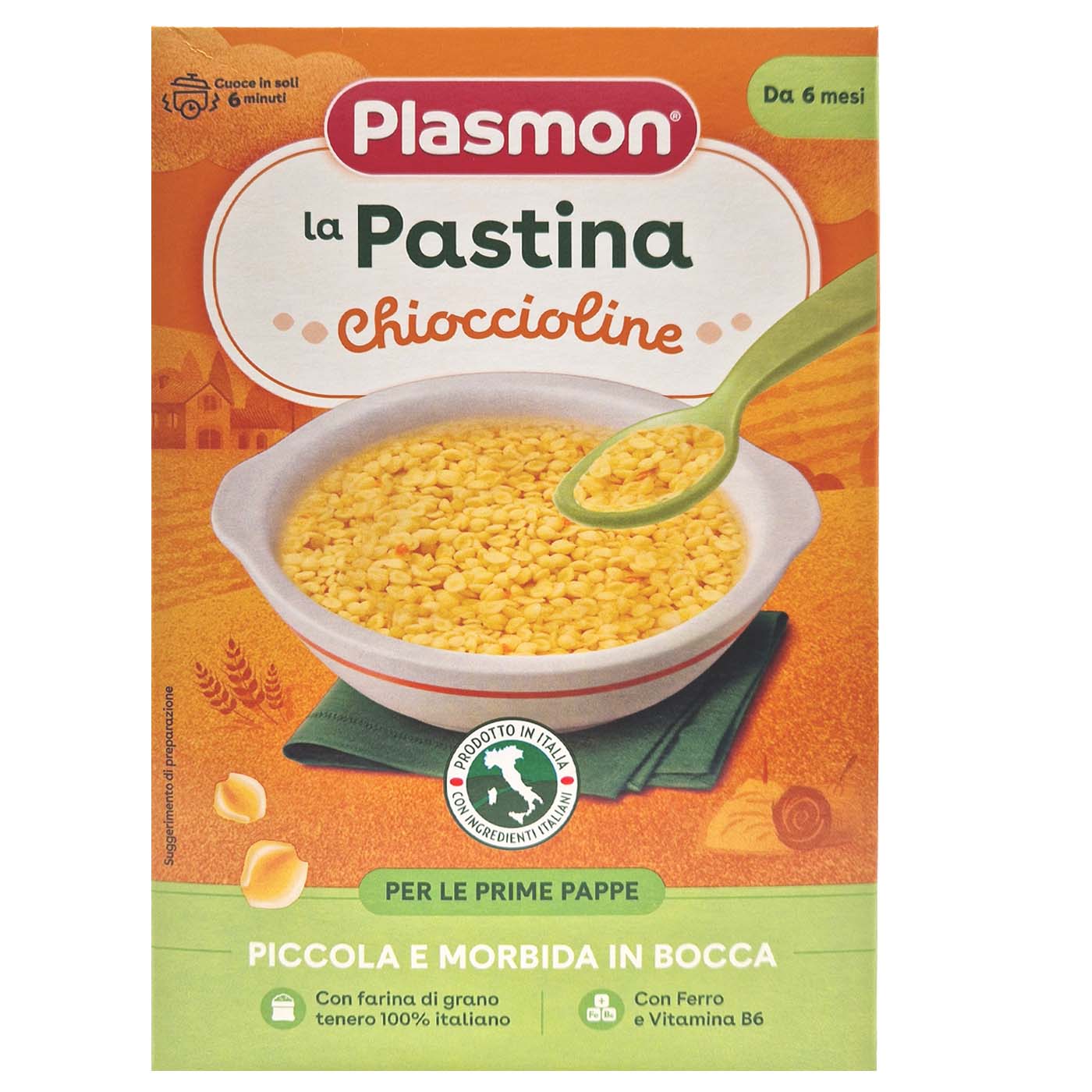 PLASMON Babynudeln Chioccioline 300g - italienisch - einkaufen.de