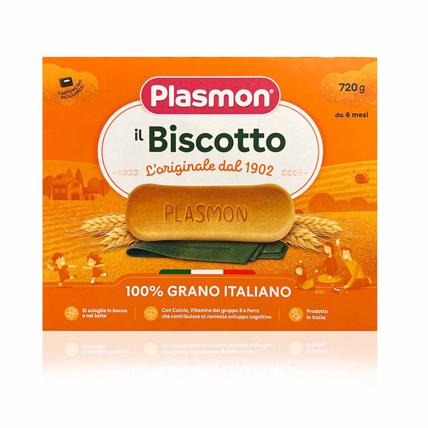 PLASMON Biscotti- Kekse- 0,72kg - italienisch-einkaufen.de