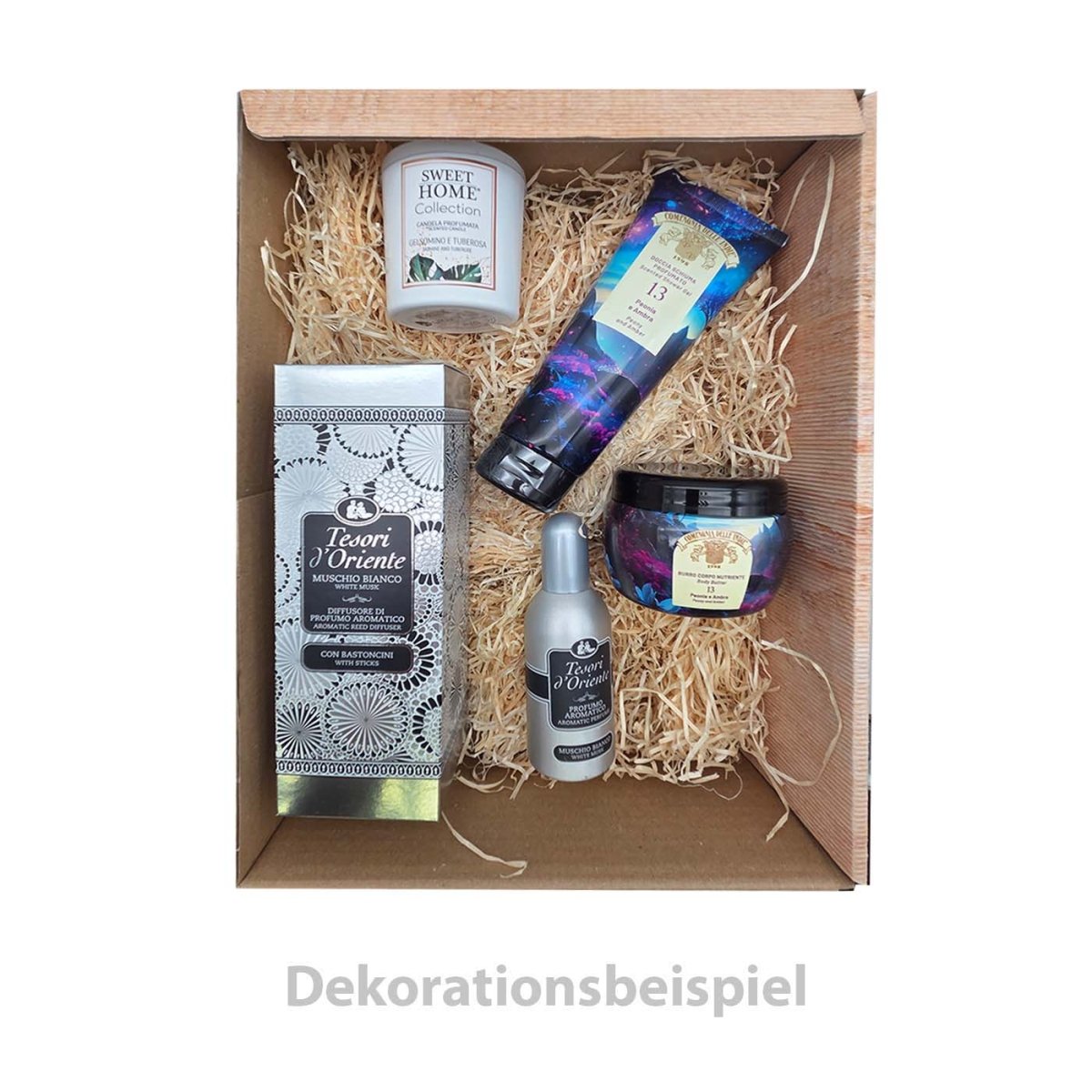 Präsentkarton Holz - italienisch - einkaufen.de