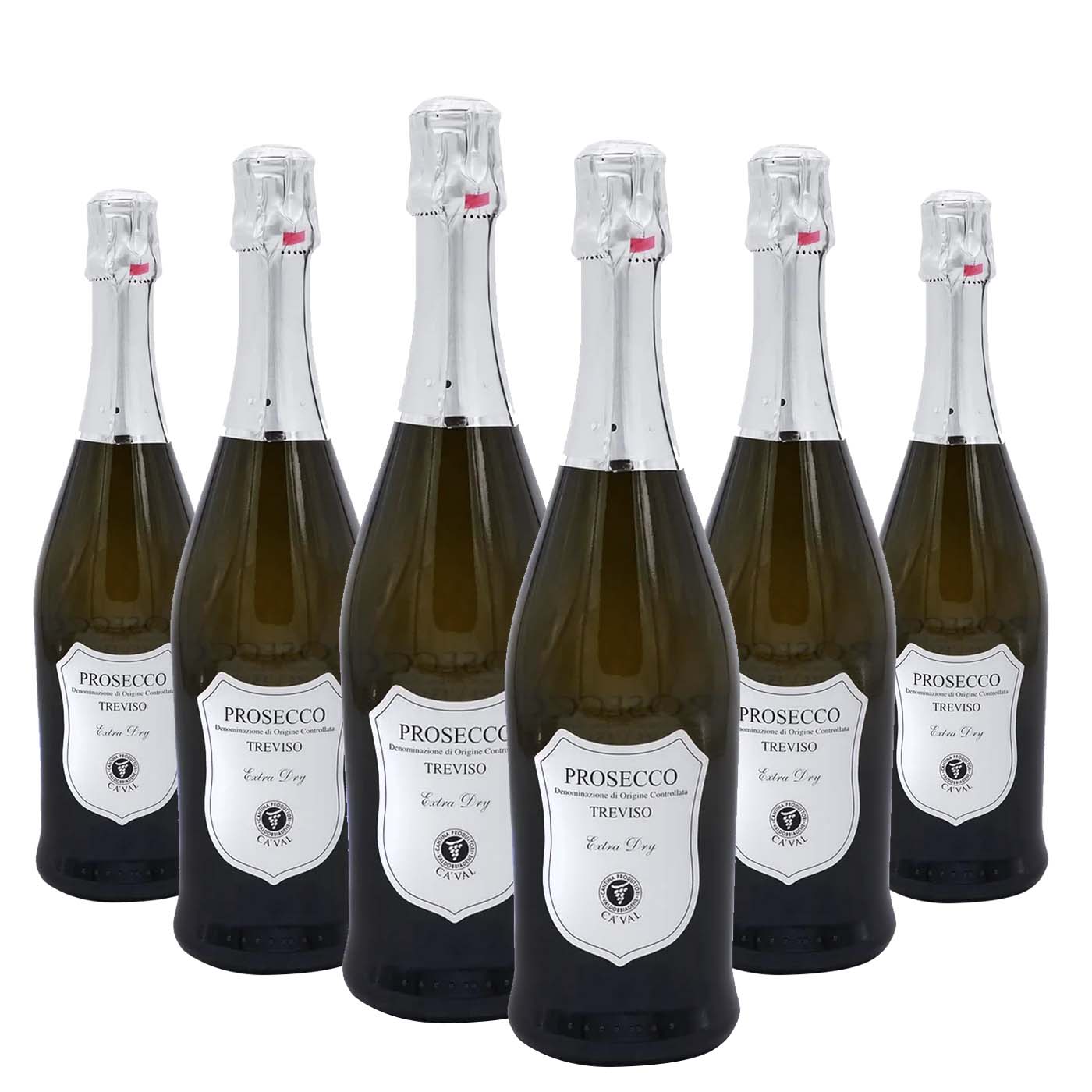 Prickelnder Jubel: 6er - Pack Prosecco - italienisch - einkaufen.de