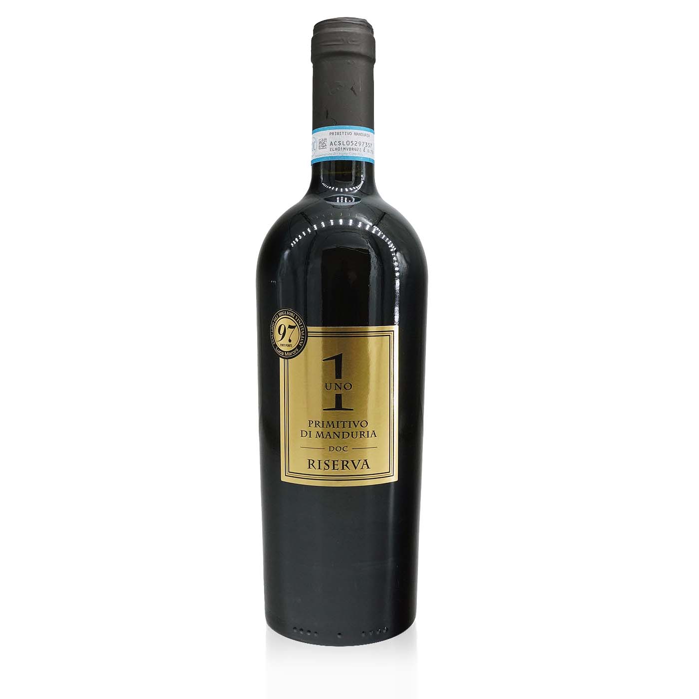 Primitivo di Manduria Riserva UNO DOC - 0,75l - italienisch - einkaufen.de