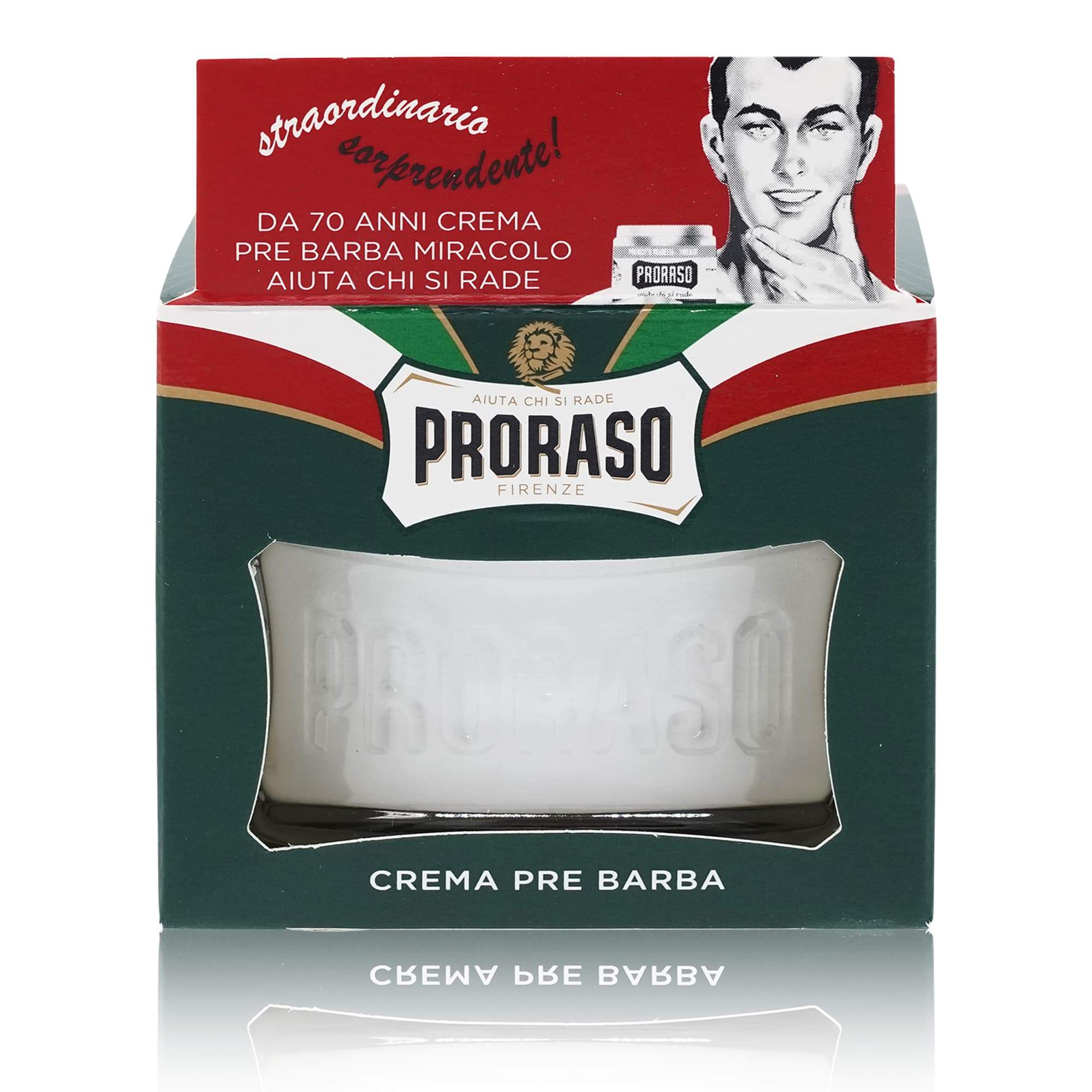 PRORASO Crema da barba – Rasiercreme - 0,100l - italienisch - einkaufen.de