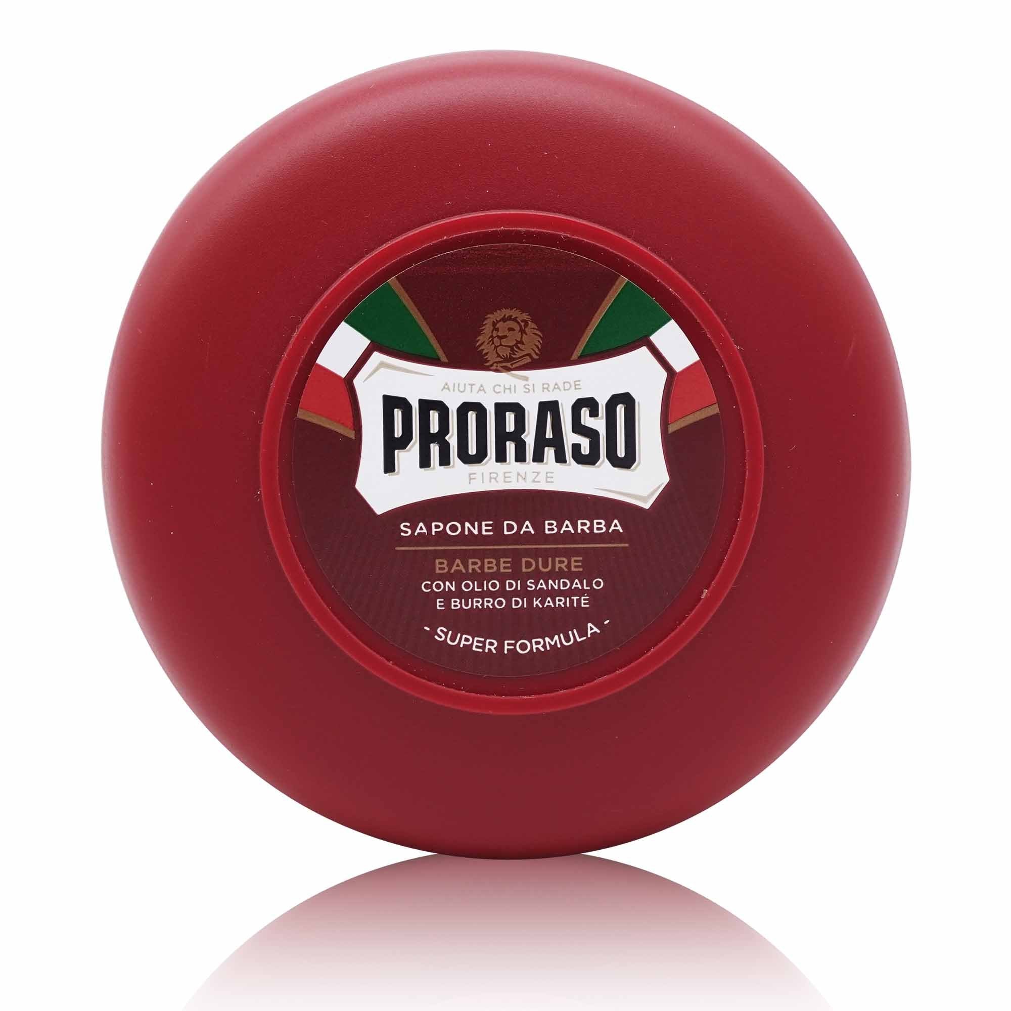 PRORASO Sapone da Barba barbe dure – Rasierseife harte Bärte - 0,150l - italienisch - einkaufen.de