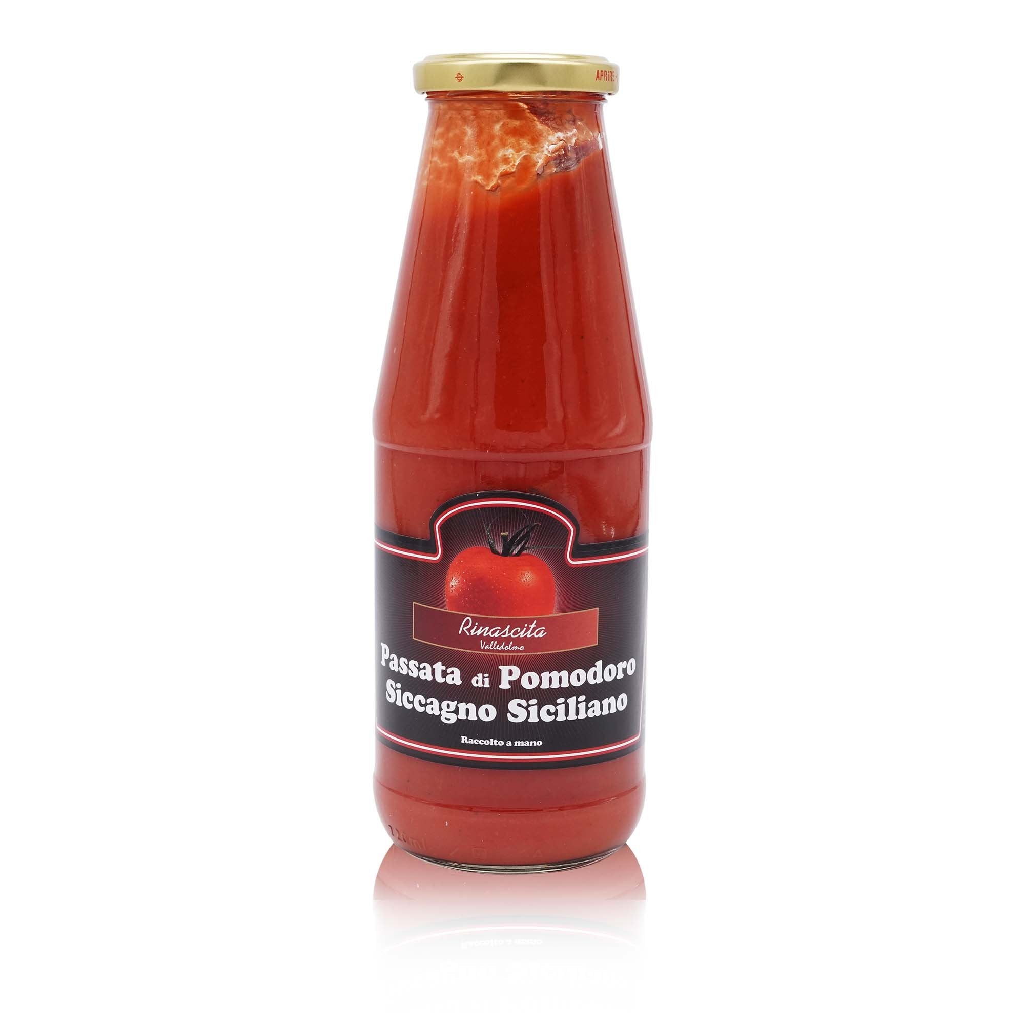 RINASCITA Passata di pomodoro Siccagno Sicil. – Tomatensosse sizilianisch - 0,68kg - italienisch - einkaufen.de