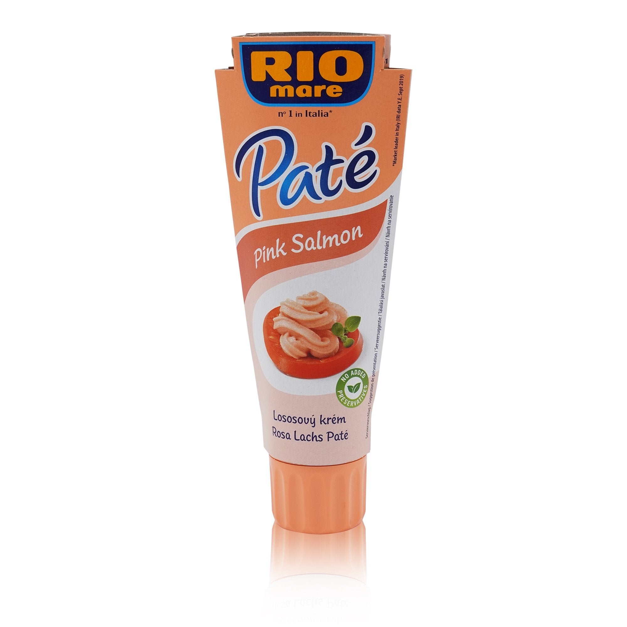 RIO MARE Paté di Tonno al Salmone – Thunfischpaste mit Lachs - 0,100kg - italienisch-einkaufen.de
