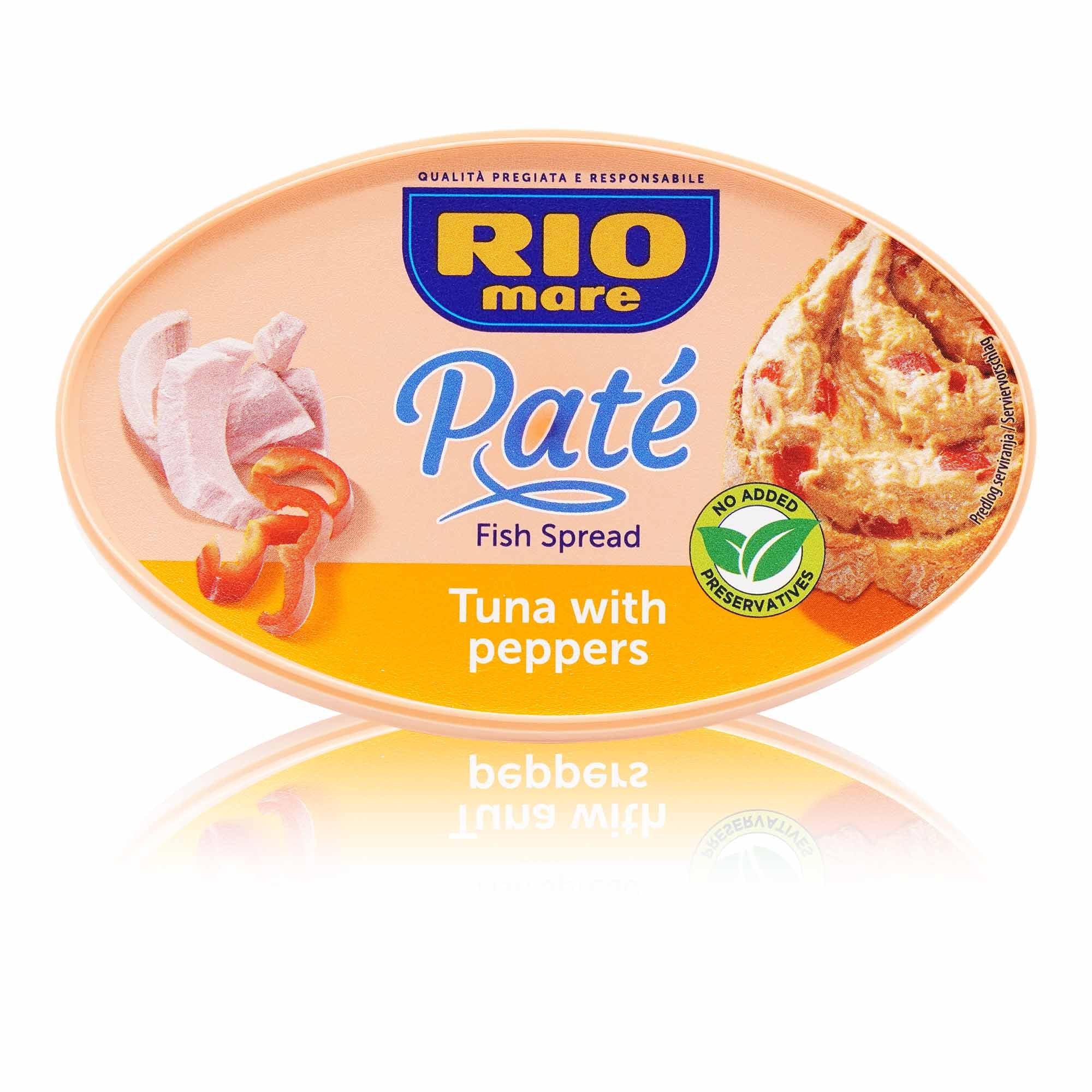 RIO MARE Paté Tonno e Peperoni – Thunfischpaste mit Paprika - 0,115kg - italienisch - einkaufen.de
