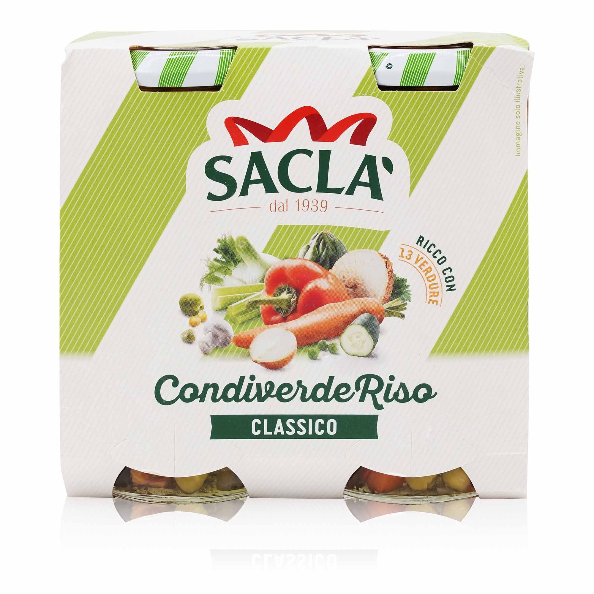 SACLÀ Condiverde Riso Classico – Gemüsemix für Reissalat - 0,58kg - italienisch - einkaufen.de