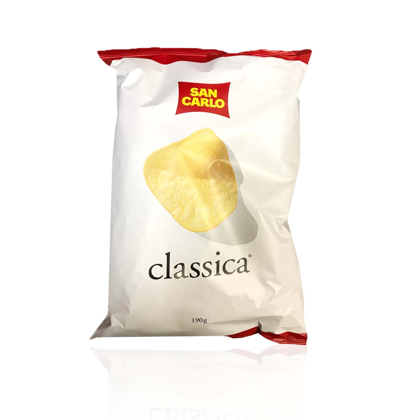 SAN CARLO Patatine Classica - Kartoffelchips gesalzen - 0,190kg - italienisch - einkaufen.de