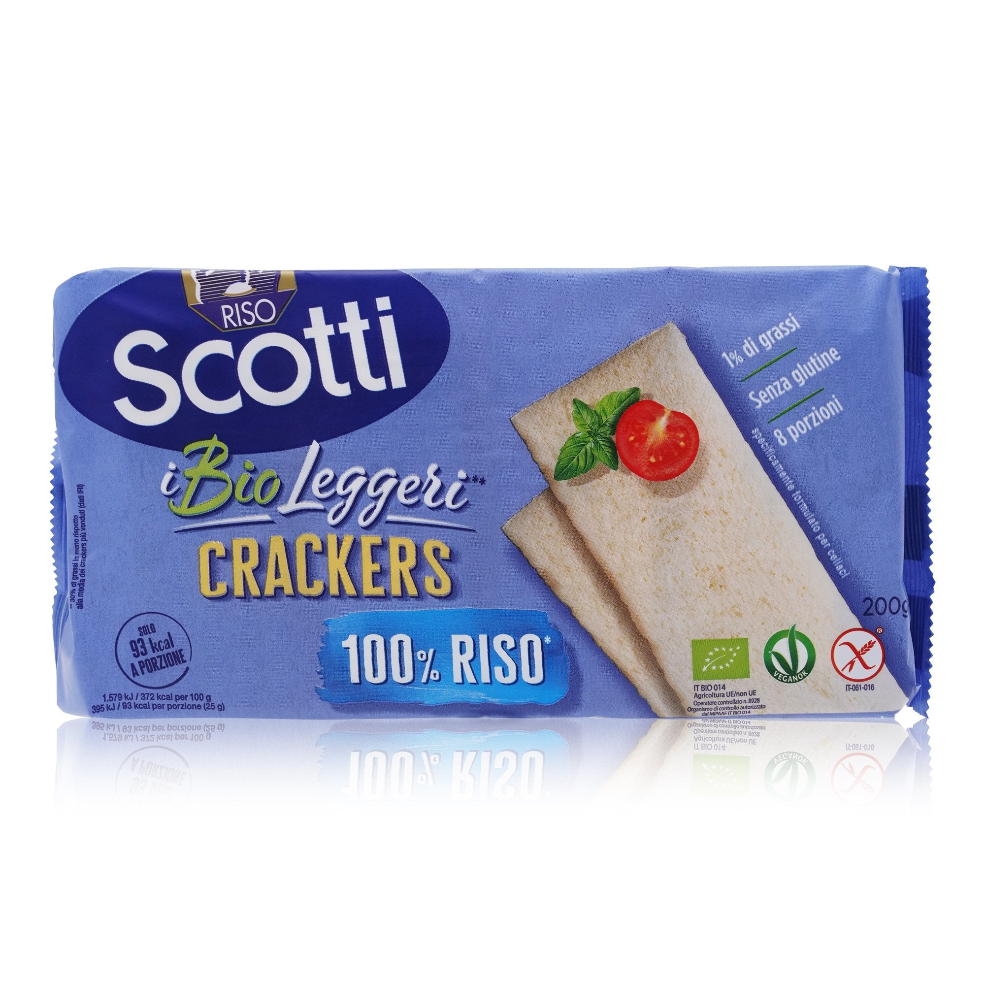 SCOTTI Crackers di Riso – Reiscracker - 0,2kg - italienisch-einkaufen.de