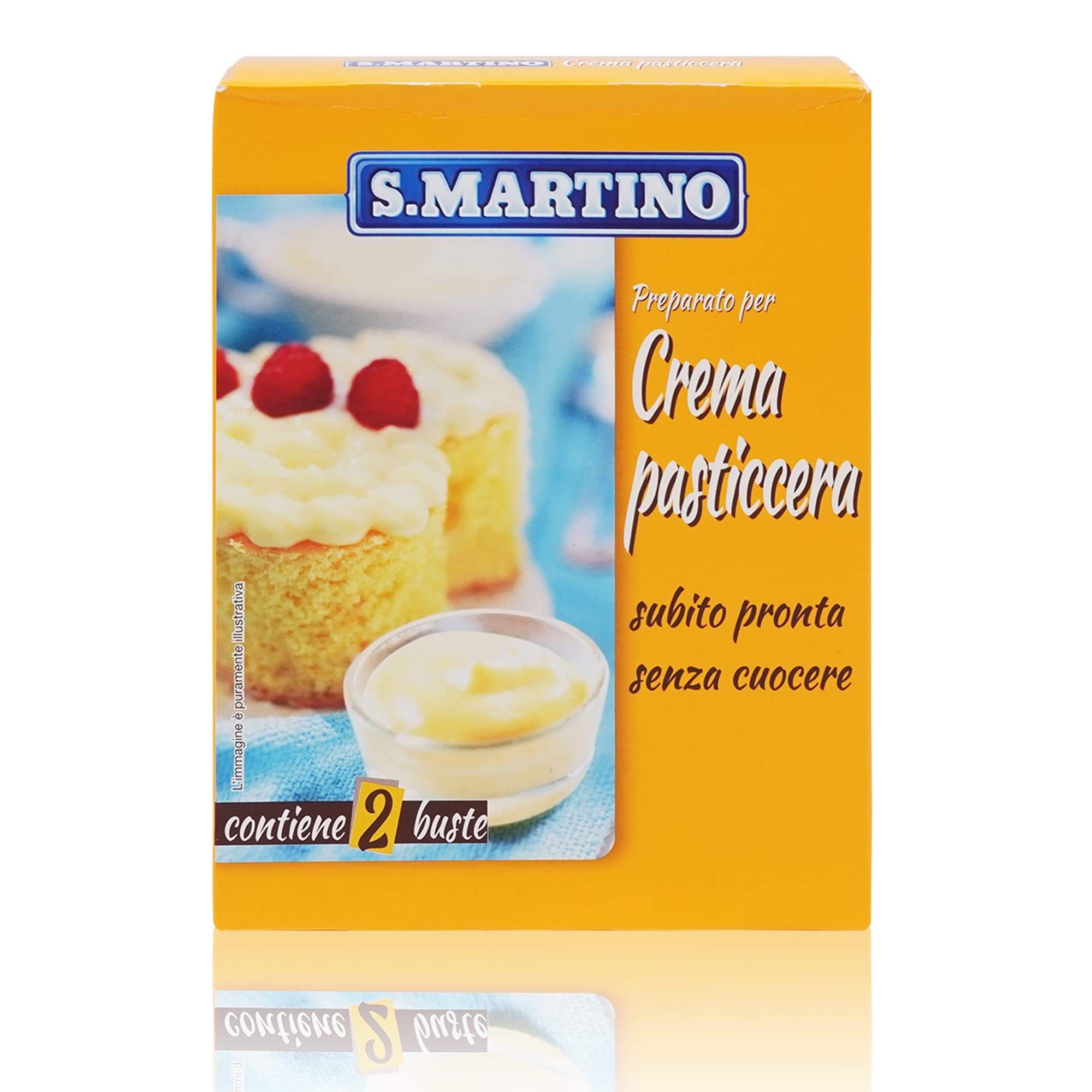 S.MARTINO Preparato Crema Pasticcera – Backmischung Konditorcreme - 0,140kg - italienisch-einkaufen.de