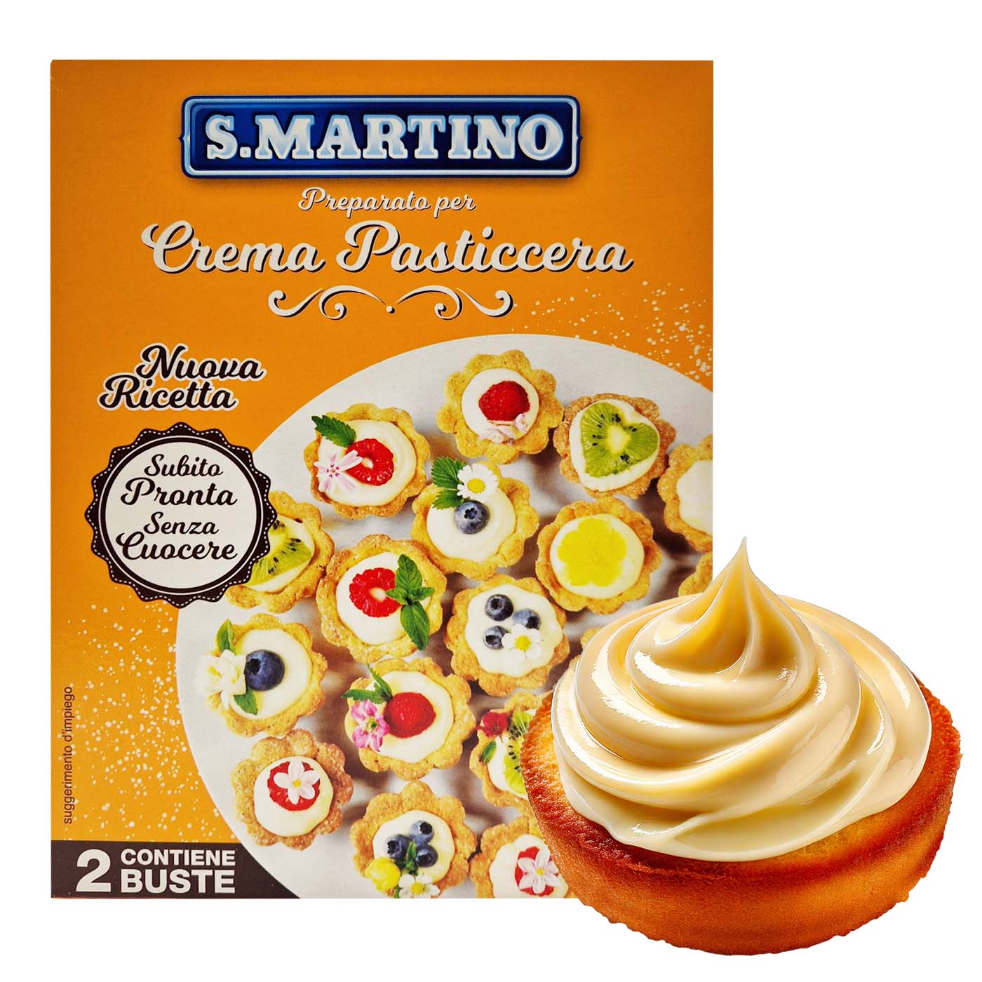 S.Martino Puddingcreme glutenfrei 140g - italienisch - einkaufen.de