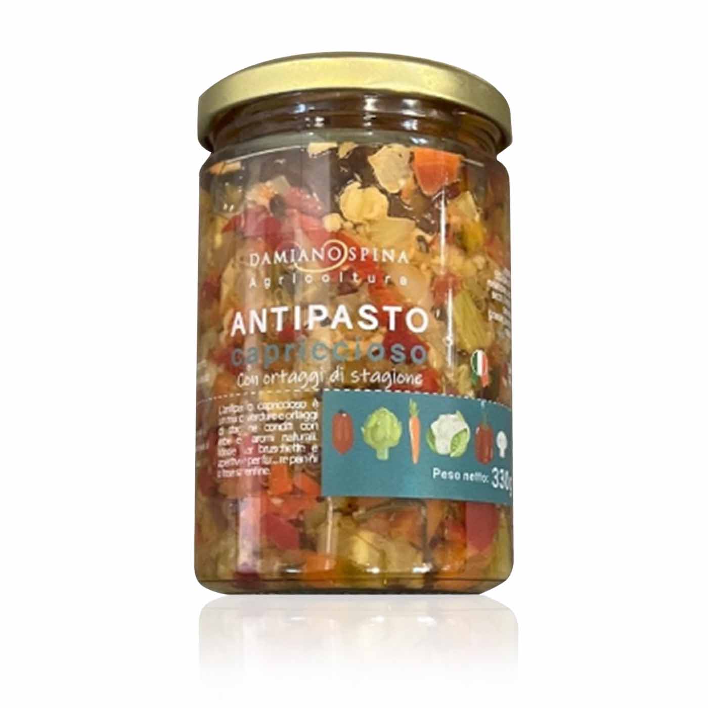 SPINA Antipasto Capriccioso - Antipasto gemischt - 0,330kg - italienisch - einkaufen.de