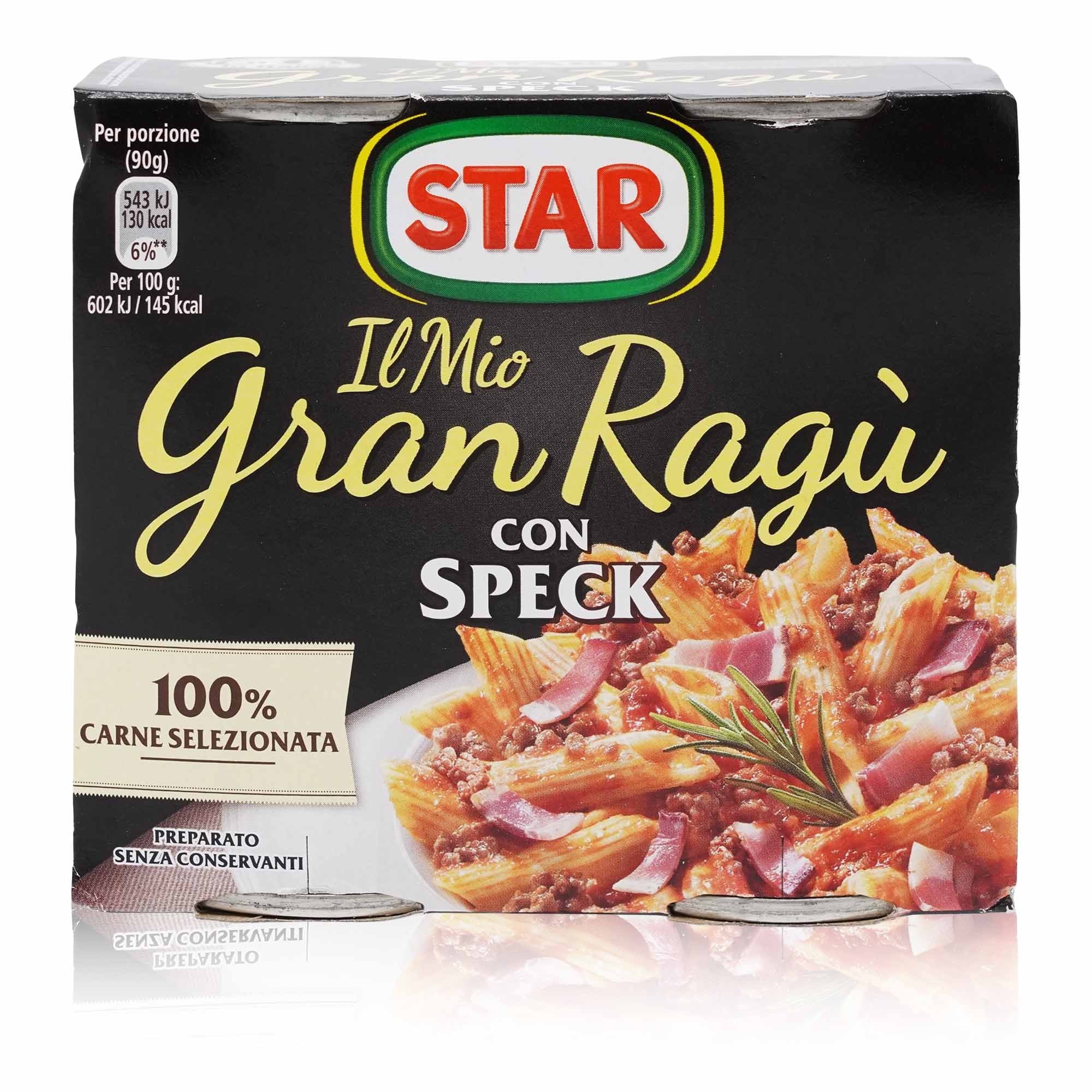 STAR Gran Ragù con Speck – Fertigsosse mit Speck - 0,360kg - italienisch - einkaufen.de