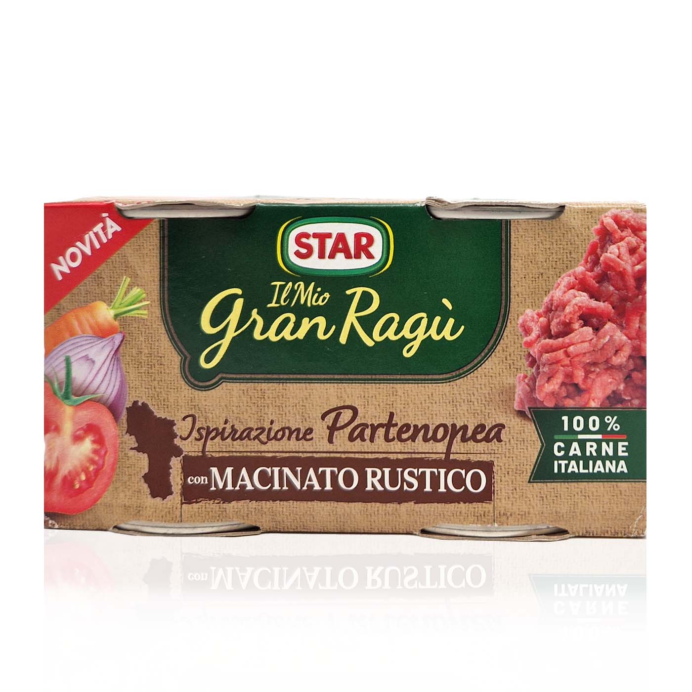 STAR GranRagù con macinato rustico - GranRagù Hackfleisch Rustikal - 2x 0,1kg - italienisch - einkaufen.de