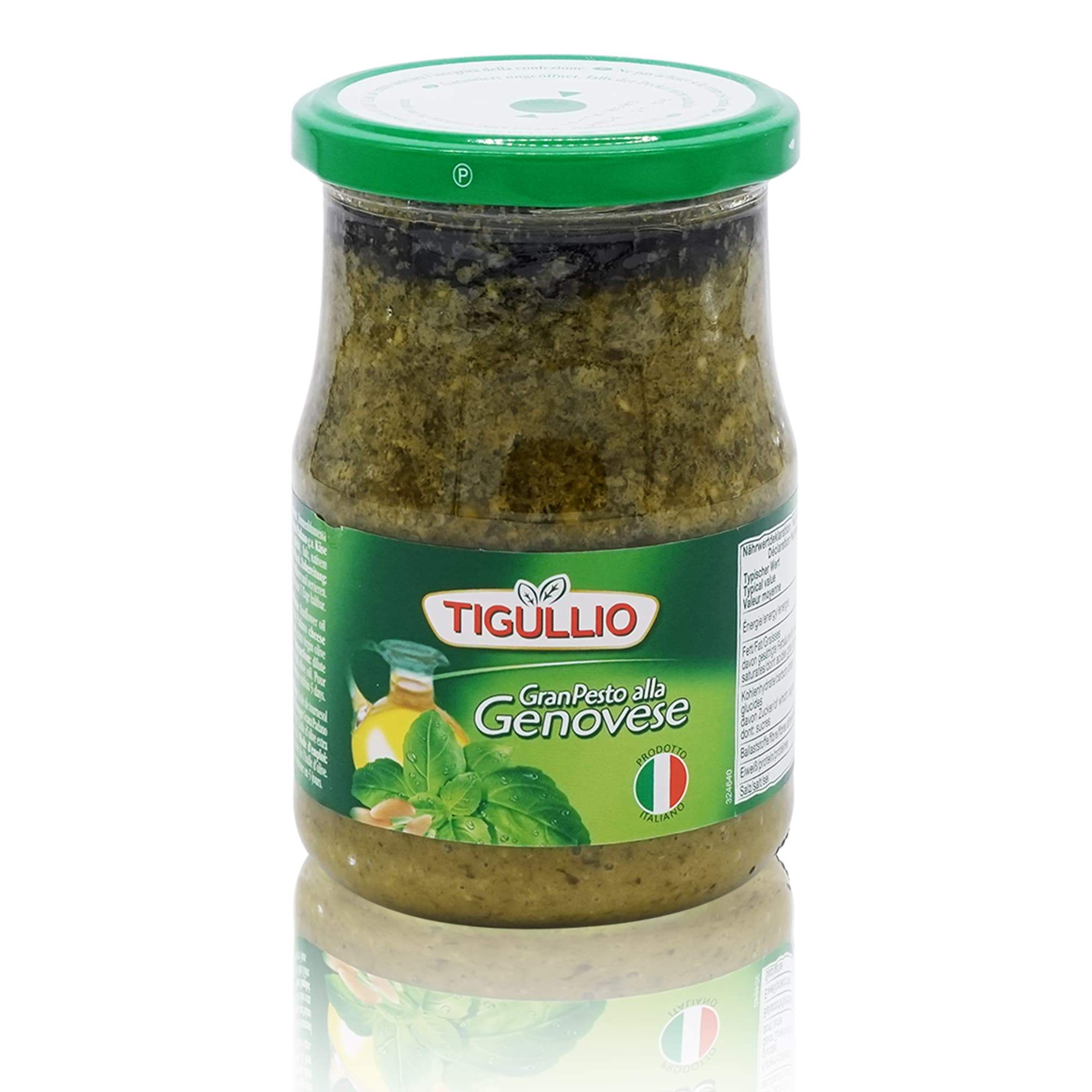 TIGULLIO Pesto Genovese – Basilikumpesto - 0,5kg - italienisch - einkaufen.de