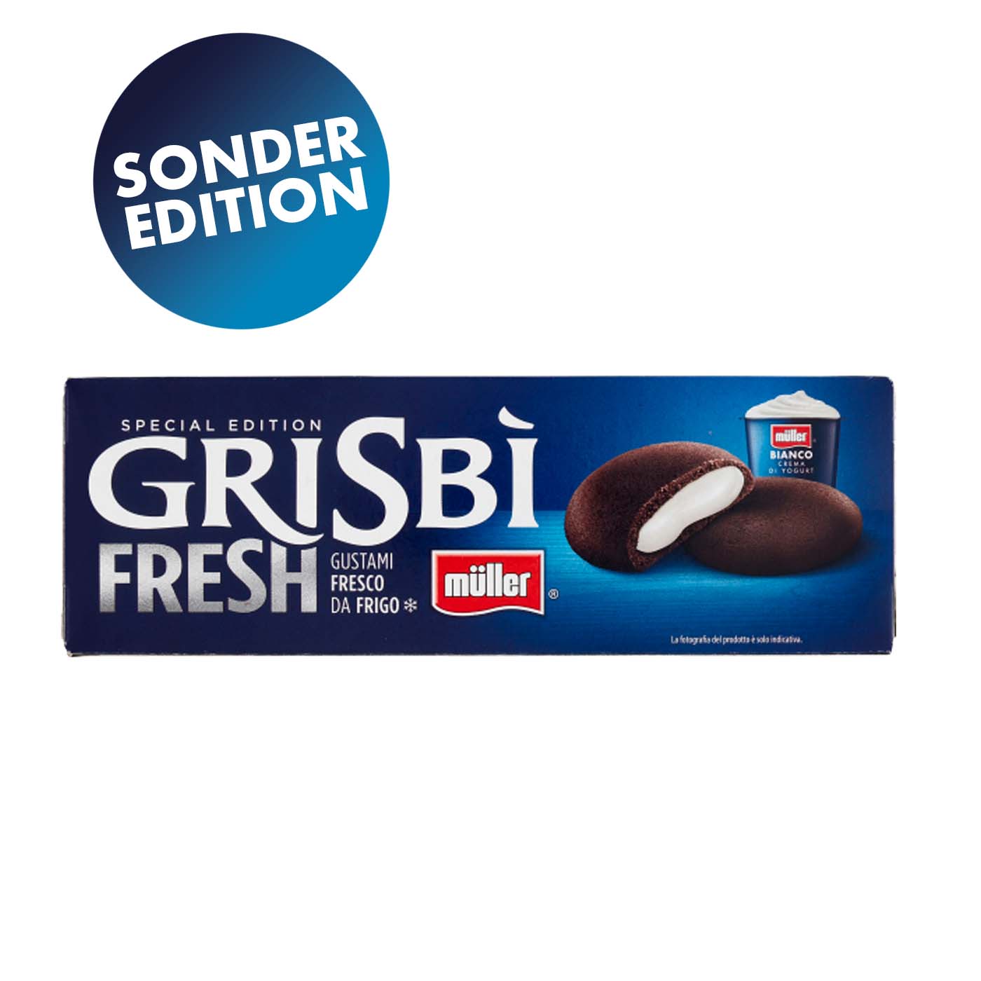 VICENZI Grisbi Fresh Special Edition - Sonderedition Müller Milch Joghurt - 0,112kg - italienisch - einkaufen.de